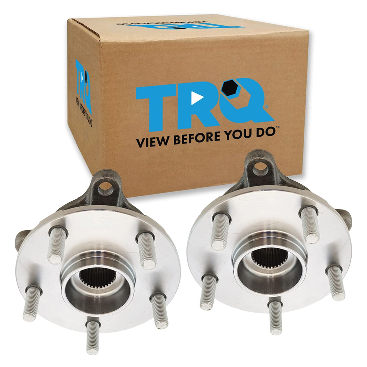 Trq Front Wheel Hub Bearings Assembly Set Compatible With 2006 Lexus Gs300 2007-2020 Gs350 2006-2015 Is250 2016-2019 Is300 2011-