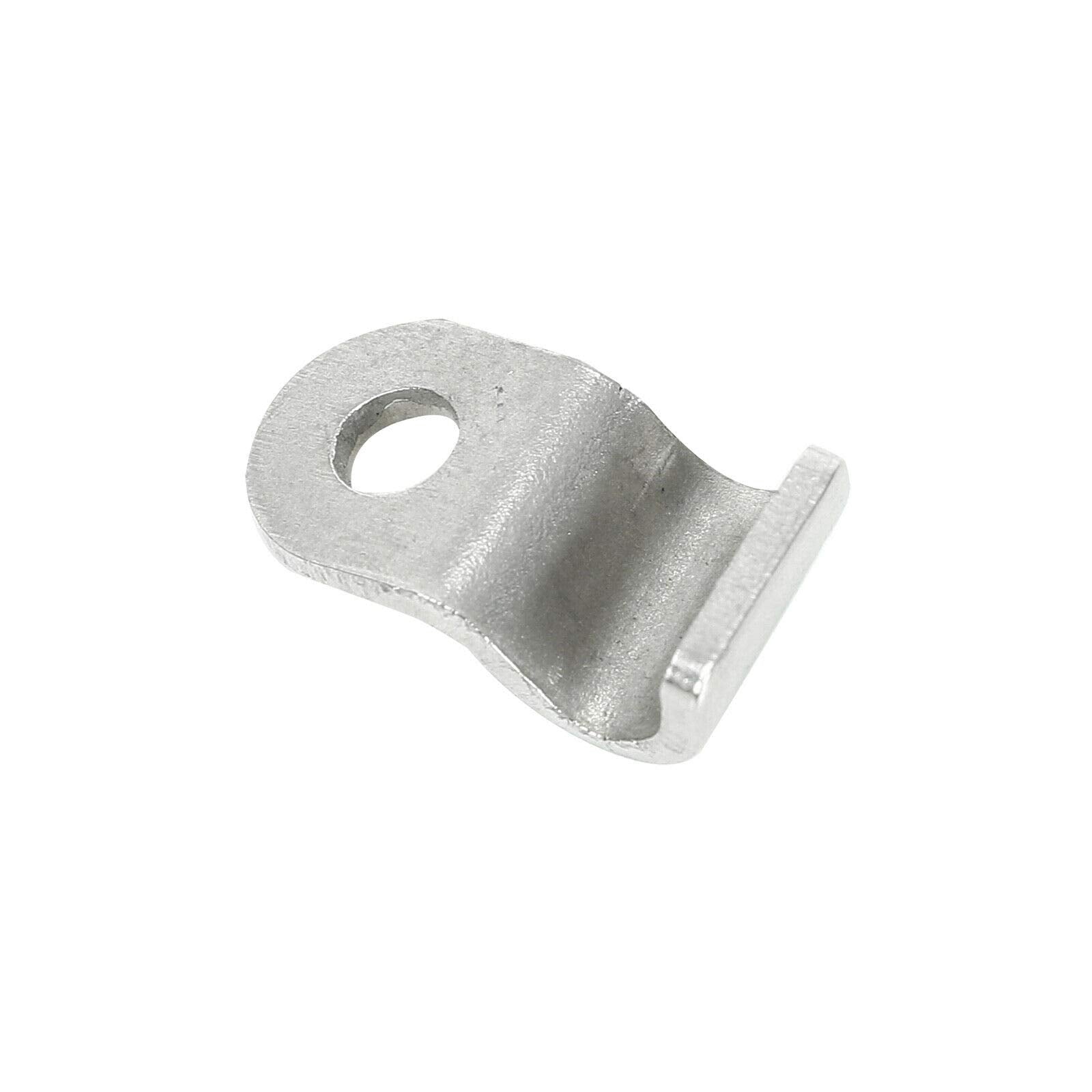 SUPERFASTRACING 24pcs 1/4'' Stainless Steel Brake Line Clamp & Screw Street Rod Custom Dune Buggy