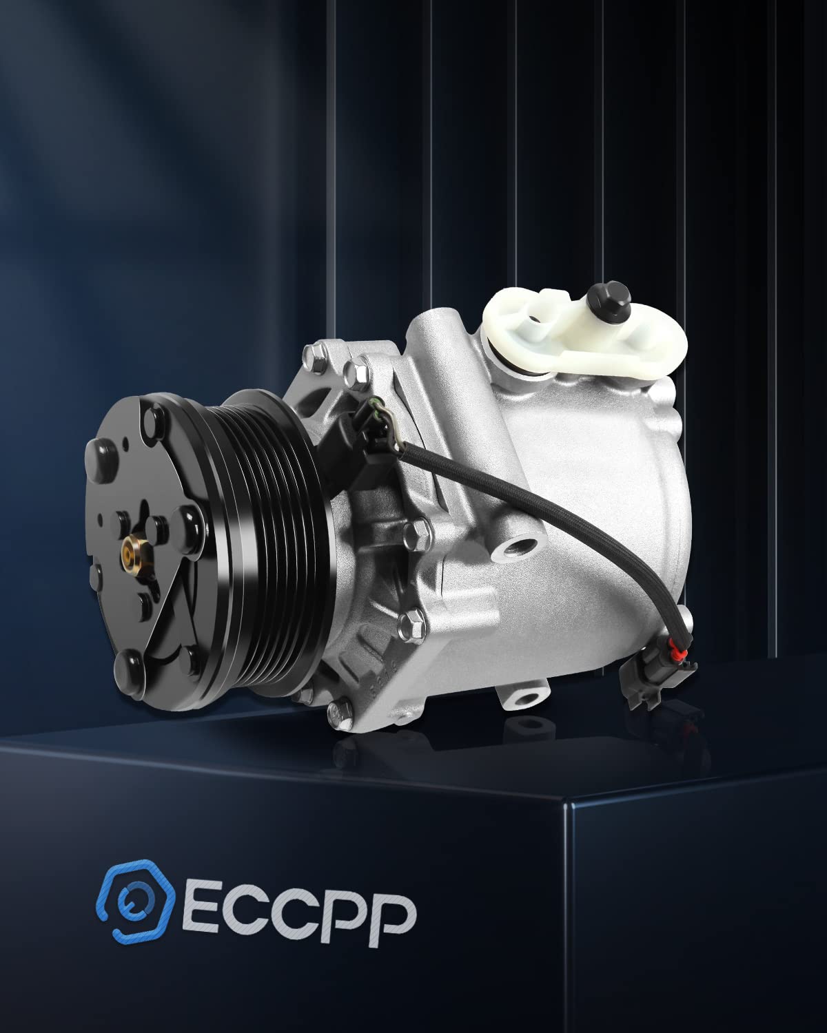 Eccpp Ac Compressor 2003-2005 Fit For Ford E-150 E-250 E-350 Explorer For Lincoln Navigator For Mercury Marauder 4.6L 5.4L A/C C