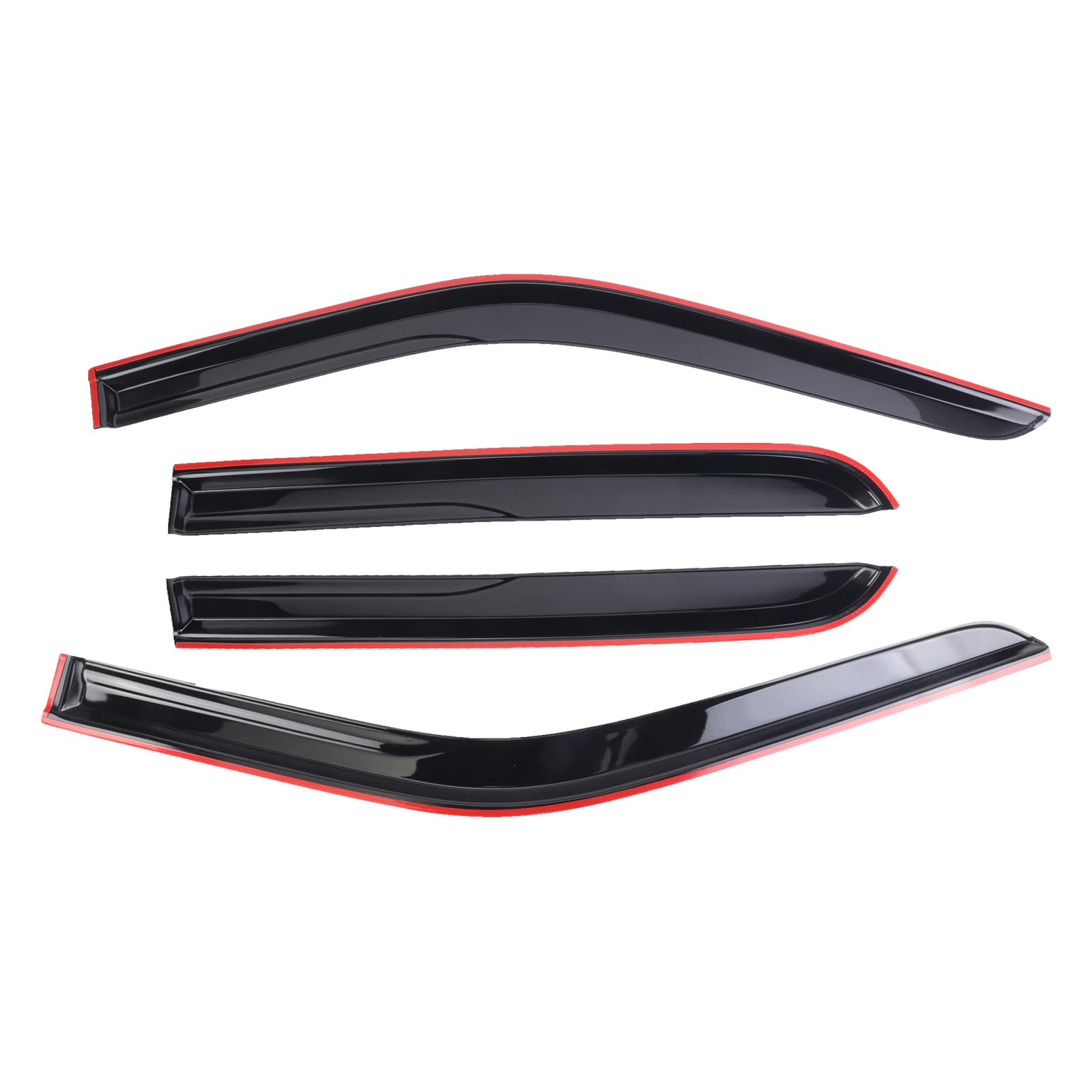 Sontian Window Visors For Ford F-150 Super/Crew Cab, Rain Guards, Trucks, Cars, 4 Pack, 94975