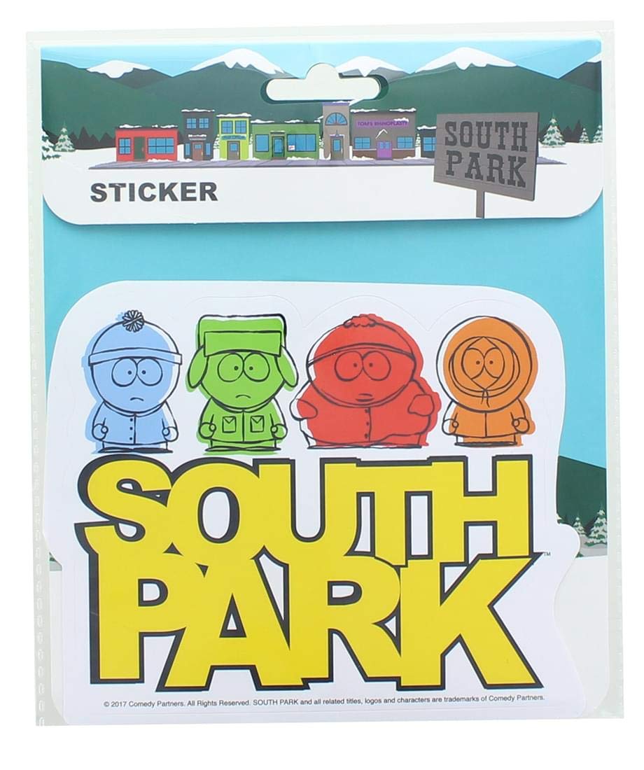 South Park Sticker, Auto Sticker For Cars/Vans/Suv'S/Trucks/Lockers/Boards/Refrigerator