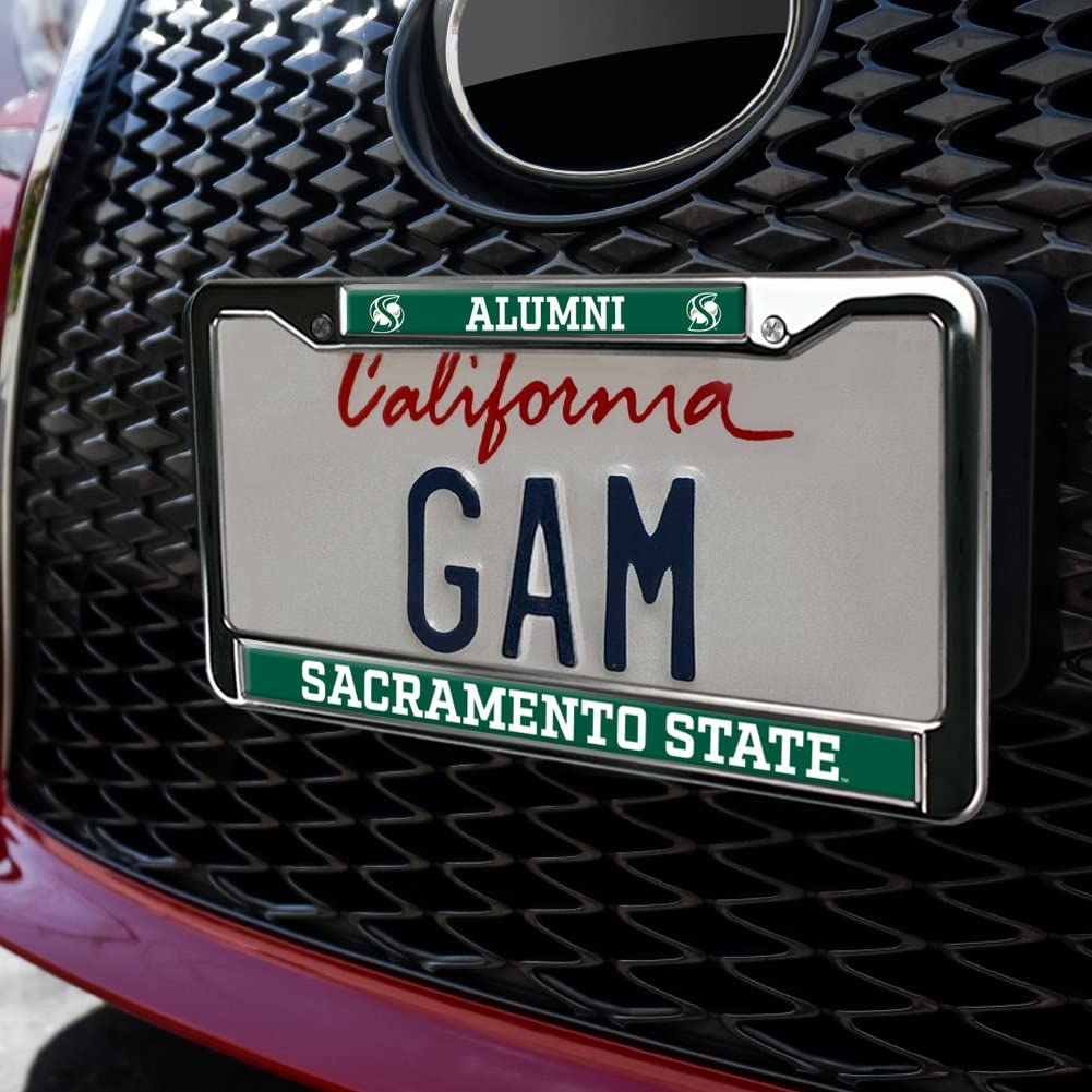 GRAPHICS & MORE Sacramento State Alumni Metal License Plate Frame, Full Size, One Size
