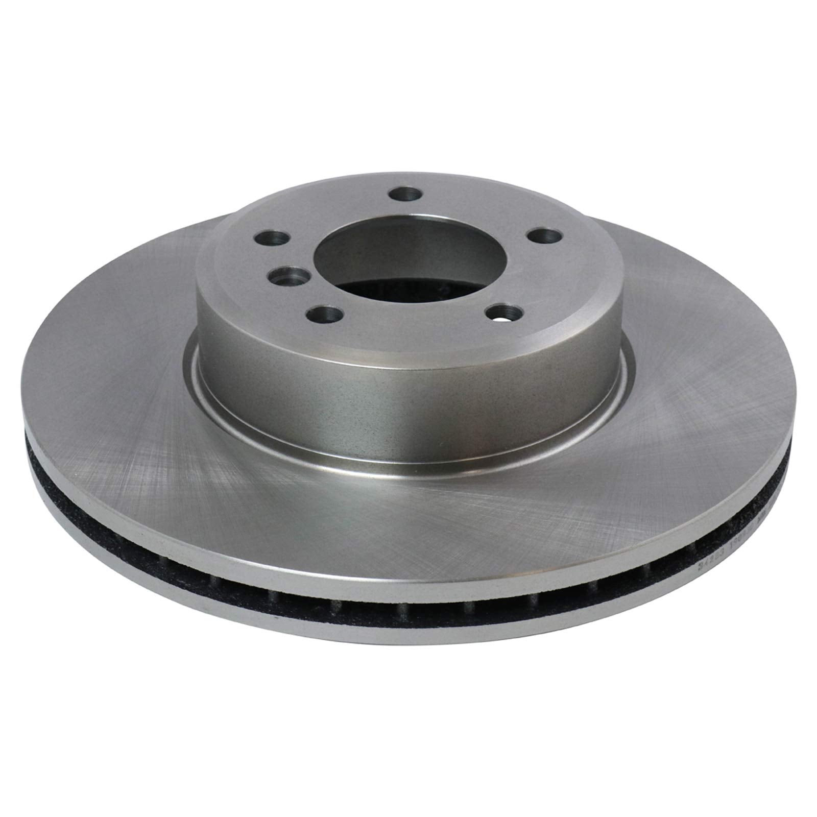 Trq Rotor & Brake Pad Kit Semi Metallic Front For 04-10 Bmw 525 528 530 535