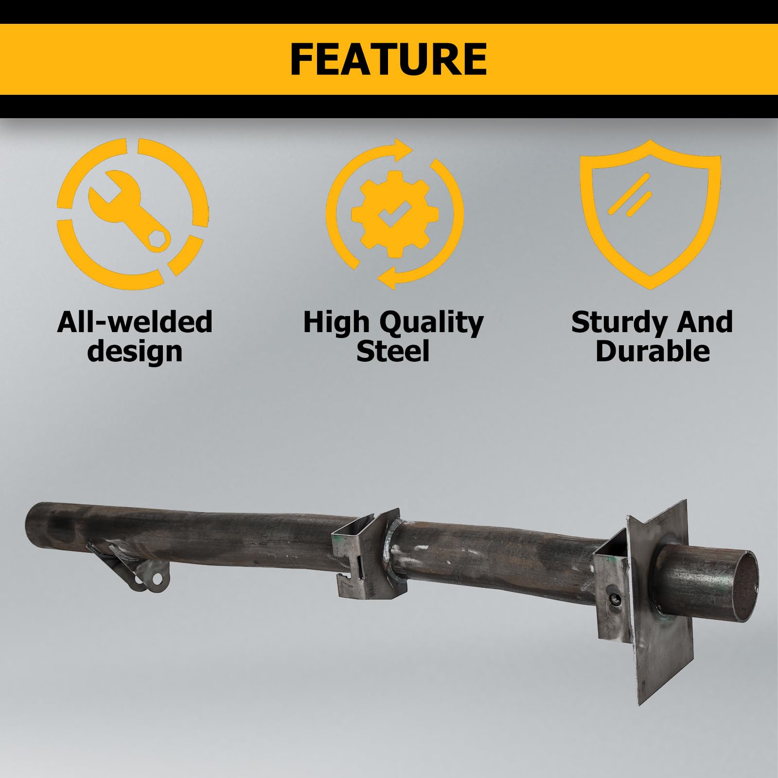 7BLACKSMITHS Rear Tank Support Crossmember for 1999-2006 Chevy Silverado/GMC Sierra 1500/2500 Trucks, Alloy Steel, Vehicle Speci