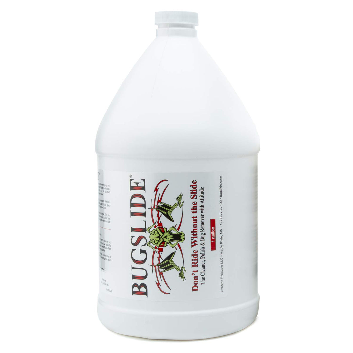 Bugslide 1 Gallon Cleaner Refill For Spray Bottles & Travel Kits - Bug Remover, Detailing And Cleaning Solution For All Vehicles