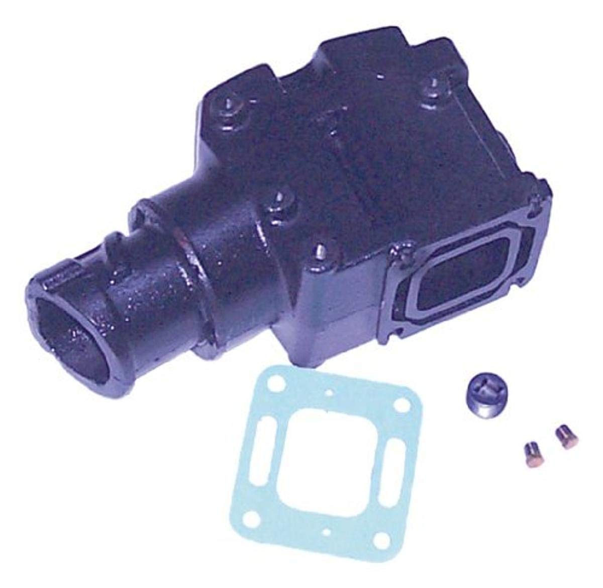 Sierra International 18-1976-2 Manifold Elbow, 1 Pack, medium , Black