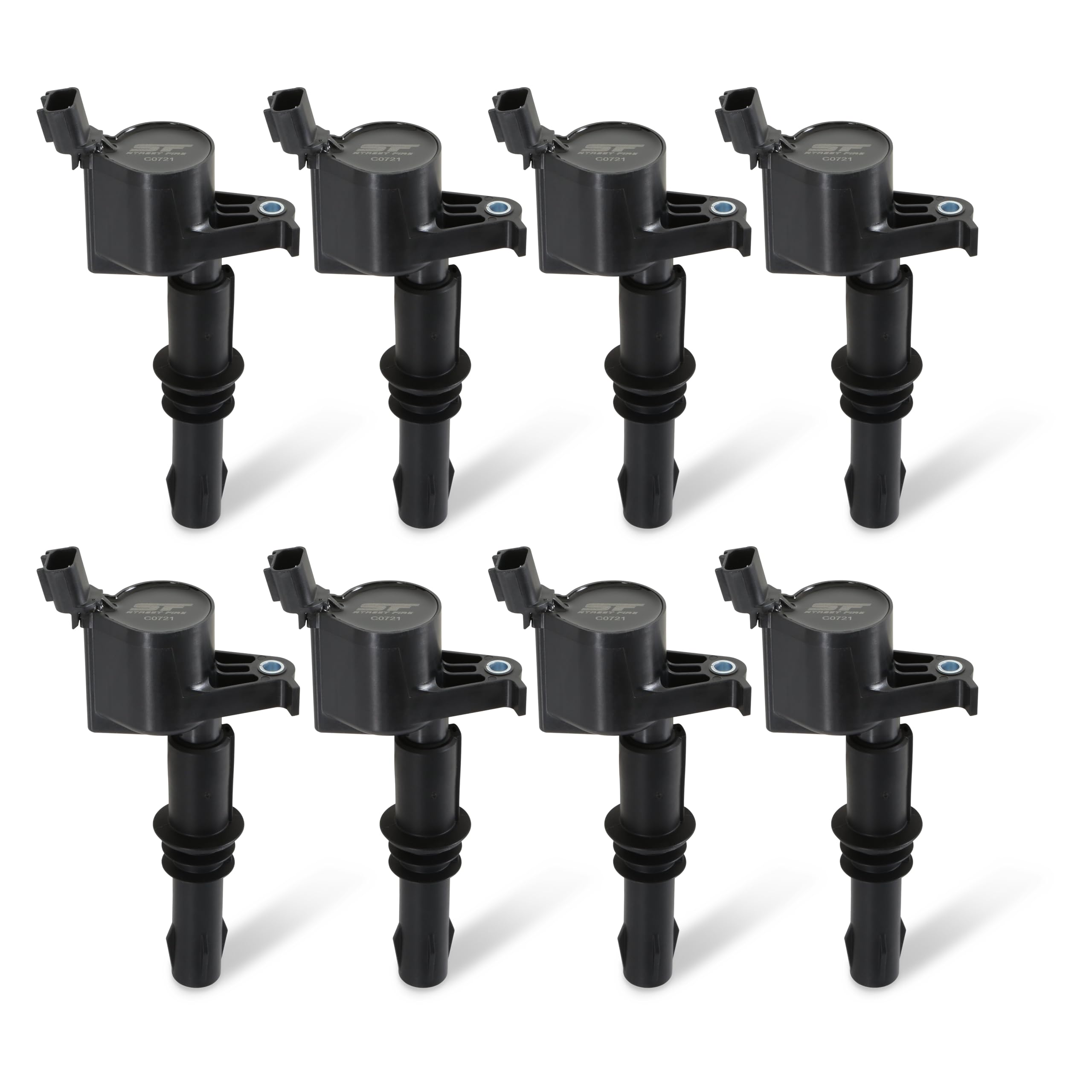 Msd Street Fire 55138 Ignition Coils - Black - 8-Pack