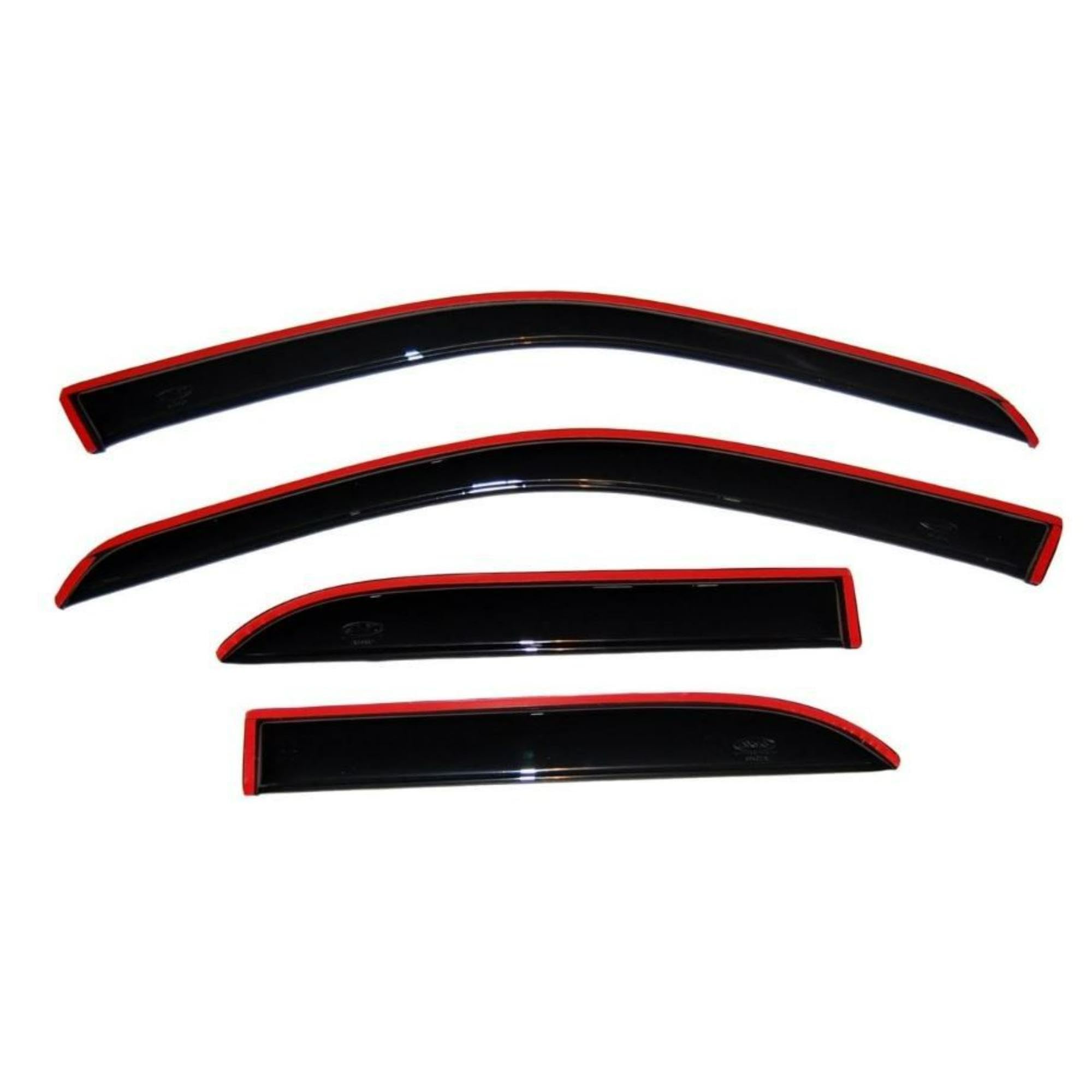Auto Ventshade [AVS] in-Channel Rain Guards for 2024-2025 Toyota Tacoma | Window Vent Visors, 4 pcs. - Smoke | 194270