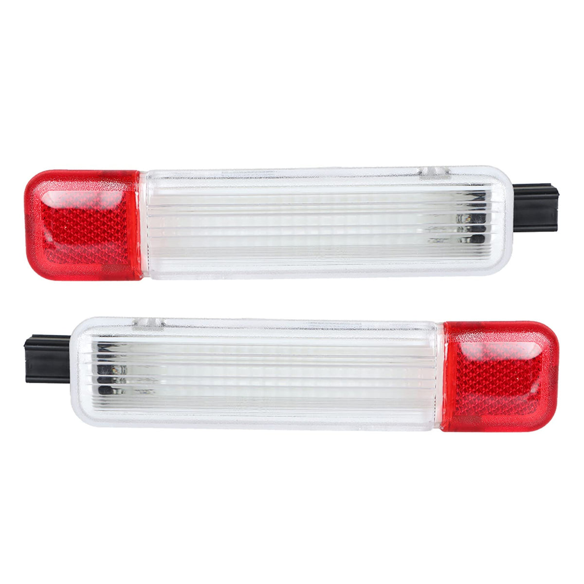 Labwork 2Pcs Door Reflector Light Panel Replacement For Chevy Silverado Tahoe Suburban Sierra Front L+R 15021517 15021518