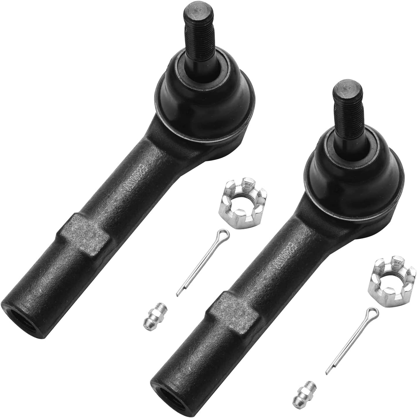 Detroit Axle - Front 6Pc Tie Rods Kit For Chevy Gmc Silverado Sierra Suburban Yukon Xl 1500 Tahoe Cadillac Escalade Esv Ext, 4 I