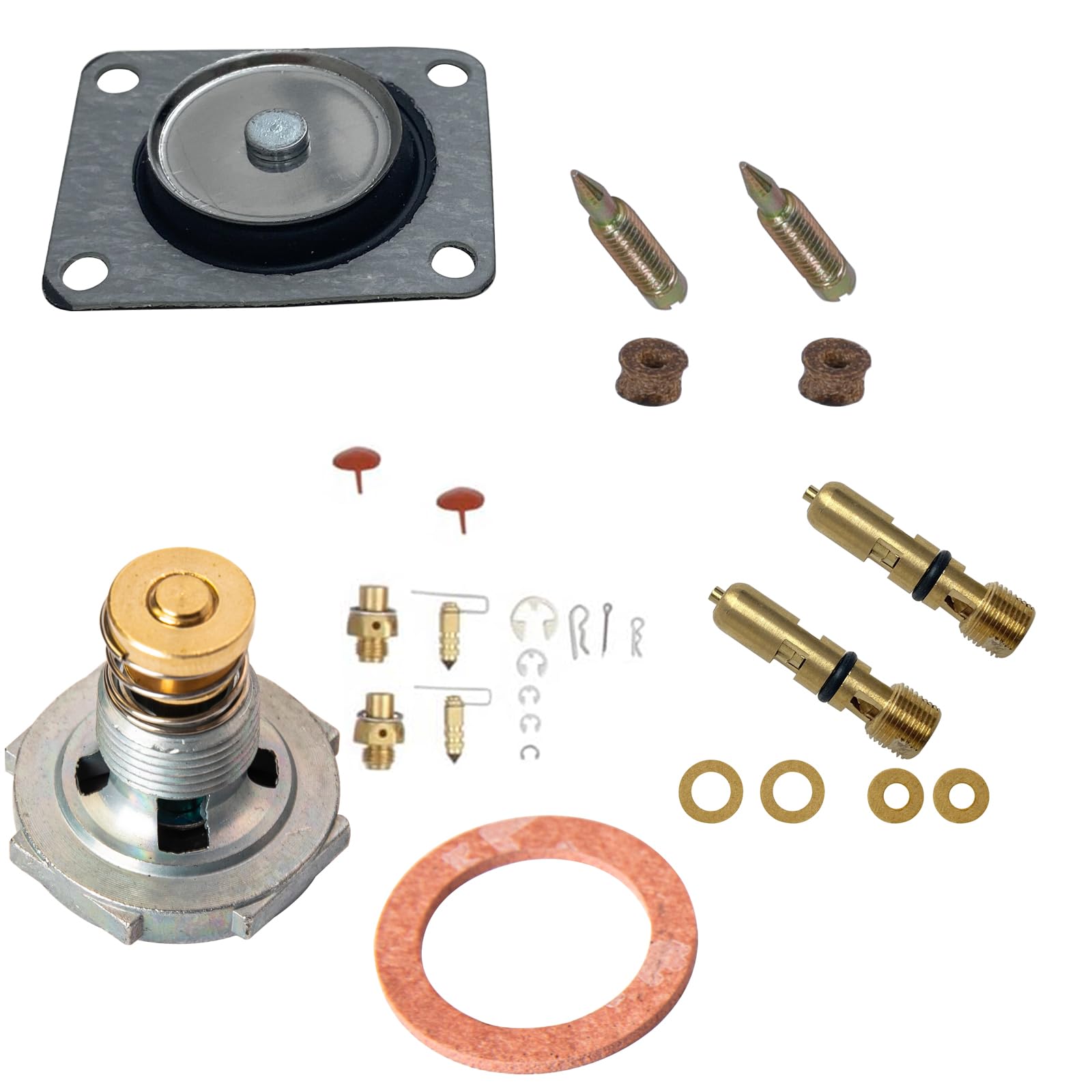 37-119 Carburetor Rebuild Kit for Holley 37-119 fit 390-750 cfm 3906 0750 1841849,1850,3310, 6619,6909,8007,9834,80457,80463,805