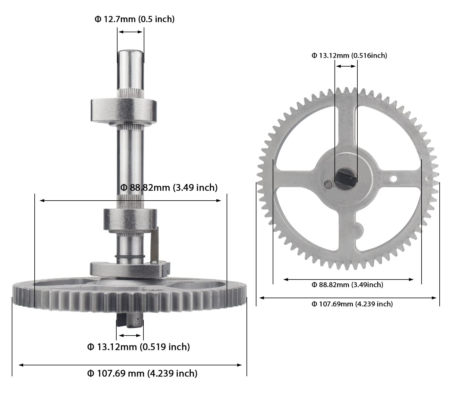 84005207 793880 Camshaft Replacement Kit - For Bs 793583 792681 791942 795102 4 Cycle Small Engine Camshaft, With 795387 Oil Sea