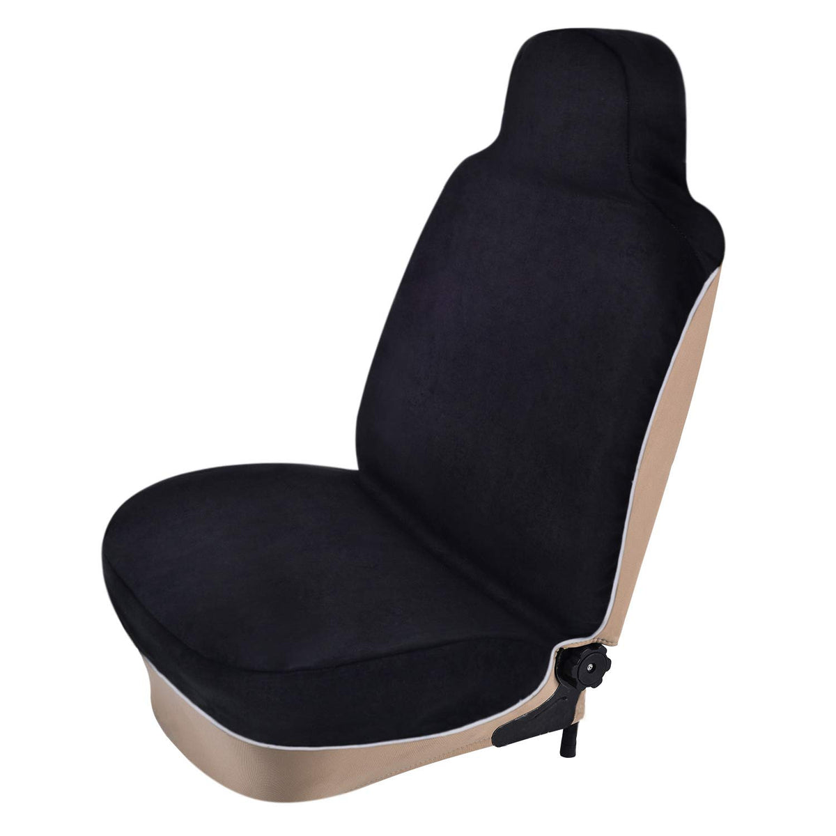 Auto Newer Neoprene Waterproof Sweat Towel Car Seat Covers Pets Seat Protector, Bucket Car Seat Covers Front Seats Only, Univers