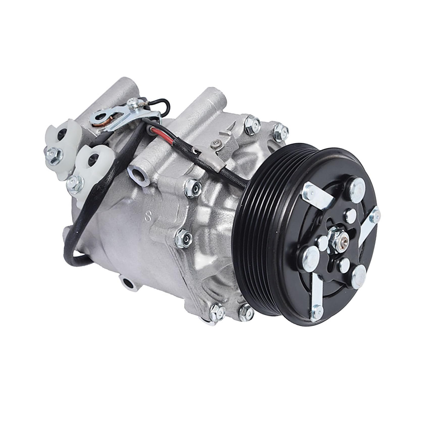 labwork AC Compressor & A/C Clutch CO 4914AC Replacement for Honda Civic 1.7L 2002 2003 2004 2005 0610061 6511266 2004914AM