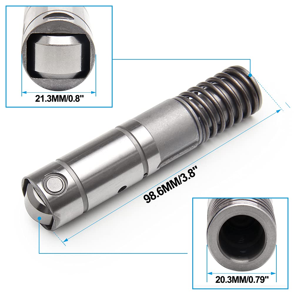 Htracing 8 Pcs Active Fuel Management Afm Valve Lifters Hydraulic Compatible With Chevy Gmc Cadillac Buick Isuzu Saab 5.3L 6.0L