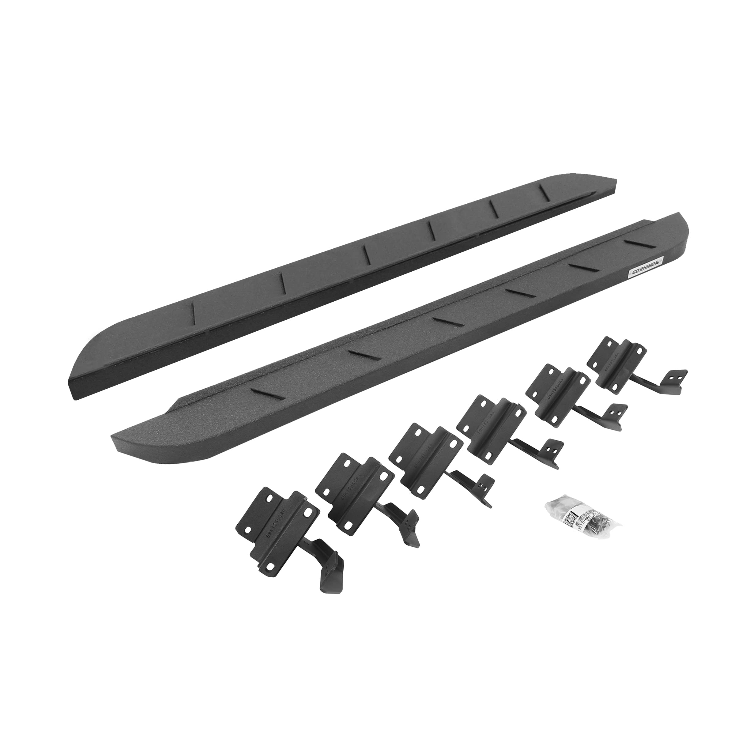 Go Rhino 634417348St Rb10 Slim Line Running Boards With Mounting Brackets Kit For Ford 17-24 F-250 Super Duty, Ford 17-24 F-350 Super Duty(Standard Cab Pickup)