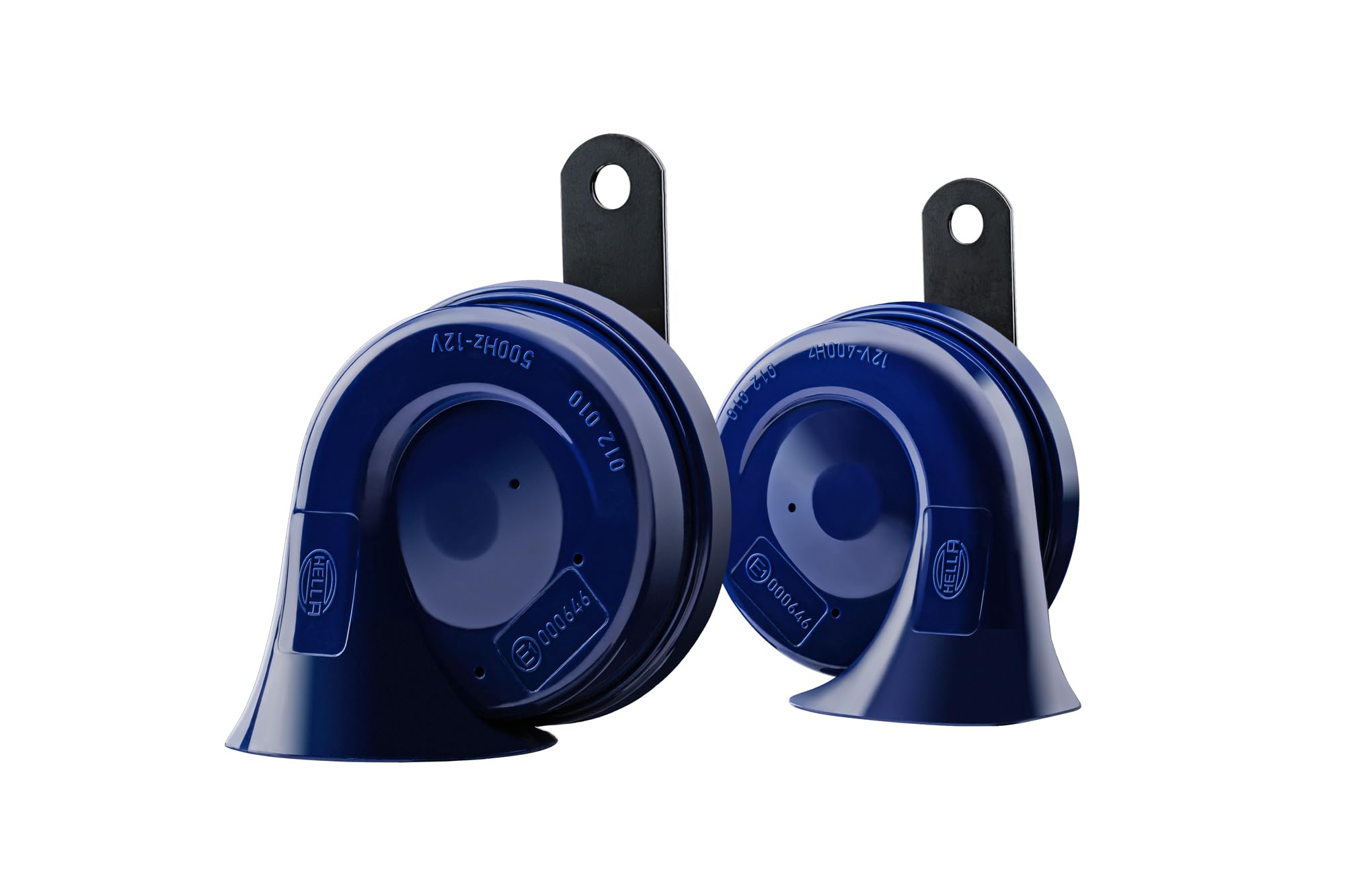 Hella 012010801 Blue Trumpet Horn Kit, 12 V, 400/500 Hz (Universal Fit)