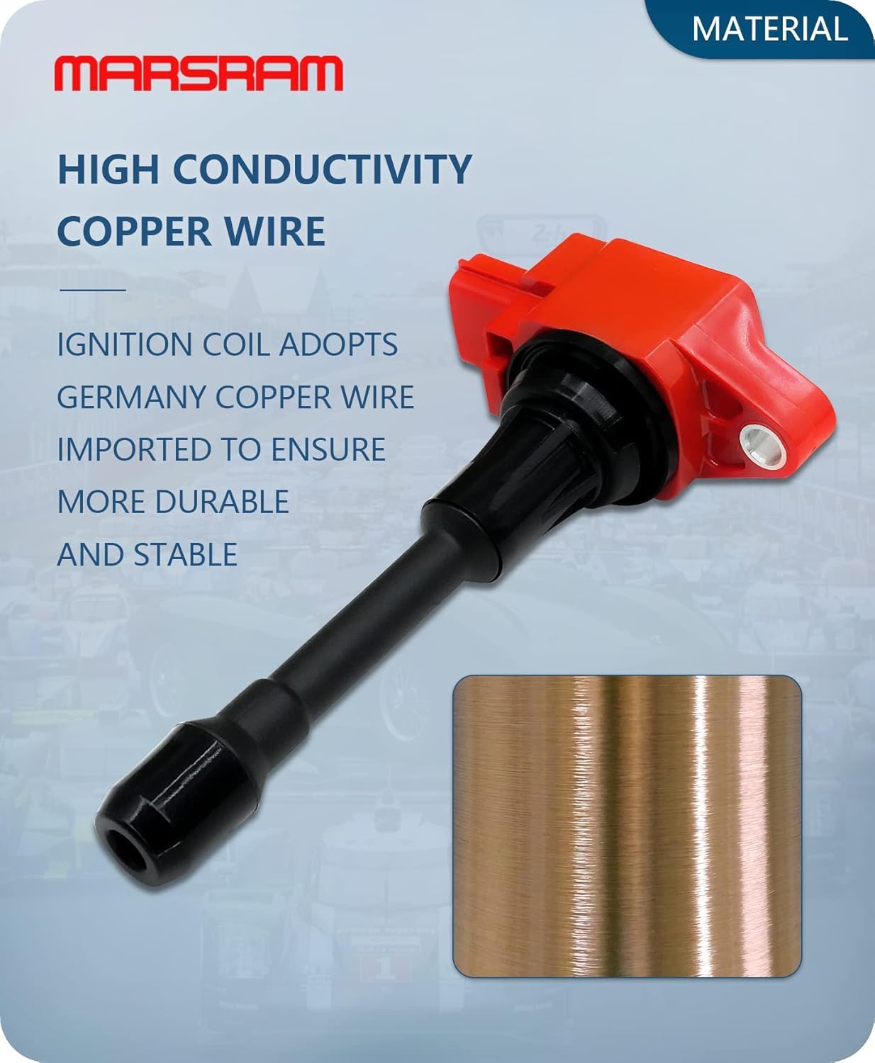 Marsram Ignition Coil Pack Uf549 And Spark Plug 9029 Set Of 4 For 2007 2008 2009 2010 2011 2012 Nissan Altima Versa Sentra Cube