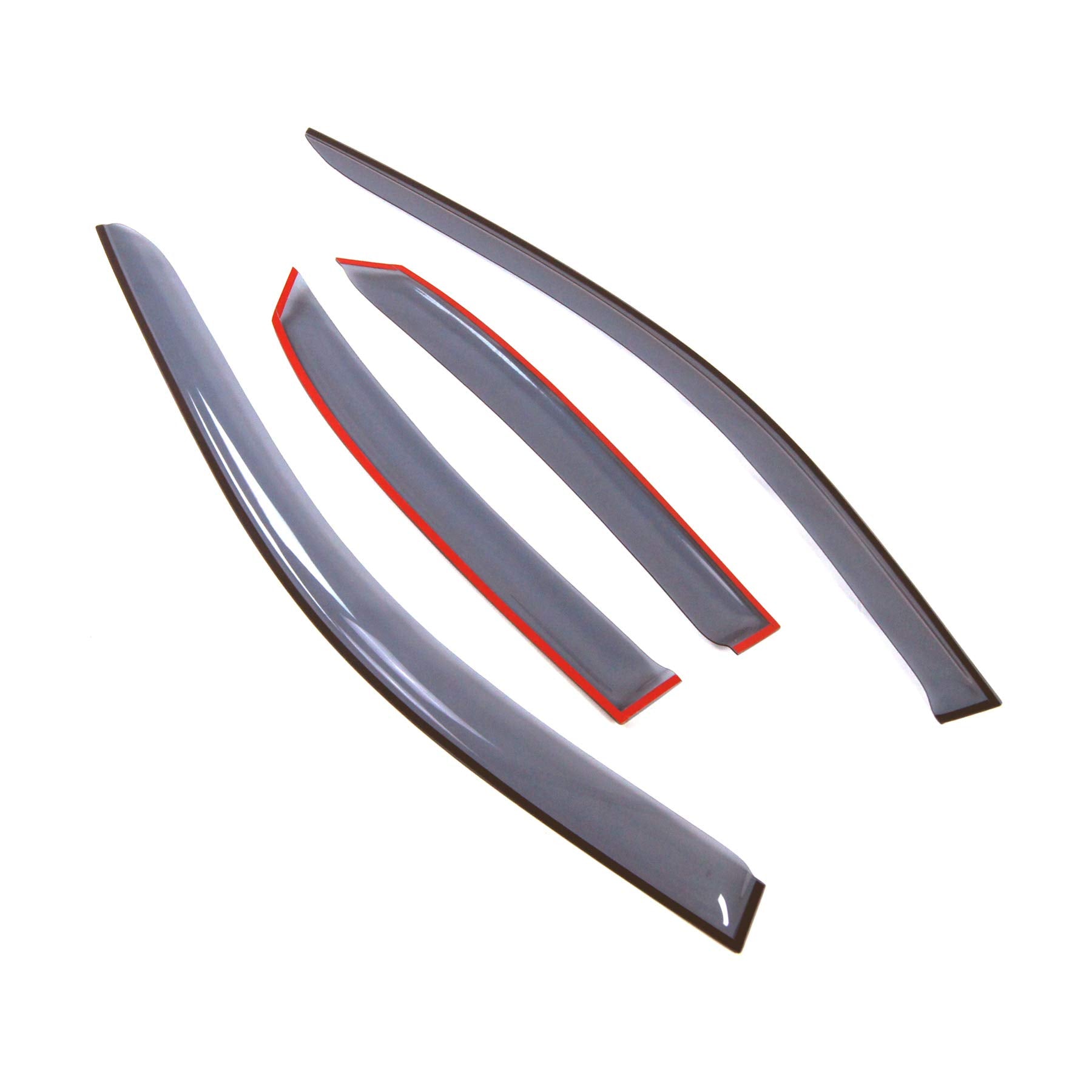 Car Window Rain Guard | Outside Mount Visors Auto Side Window Deflectors | Windows Visor Rain Shields Compatible With 1996-2001