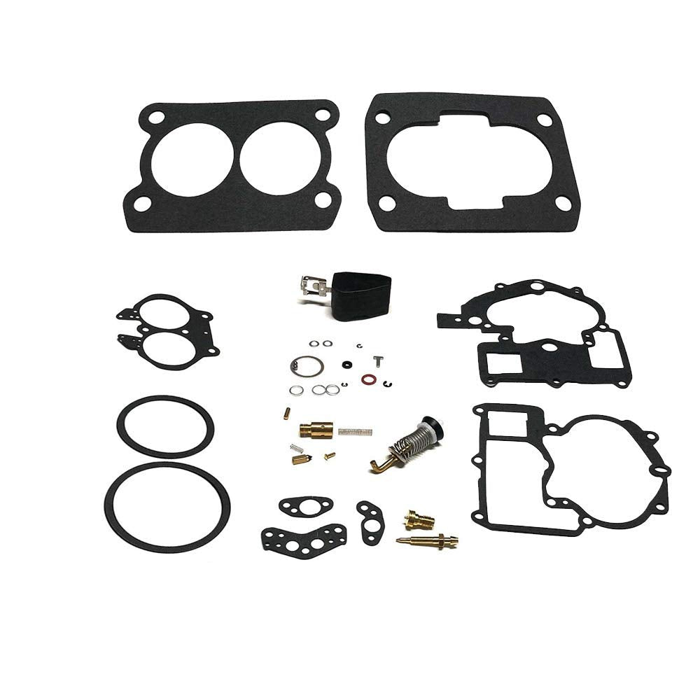 Carburetor Repair Rebuild Kit 2 Barrel 3.0L 4.3L 5.0L 5.7L Gm Mercruiser Mercury Marine Boat Parts