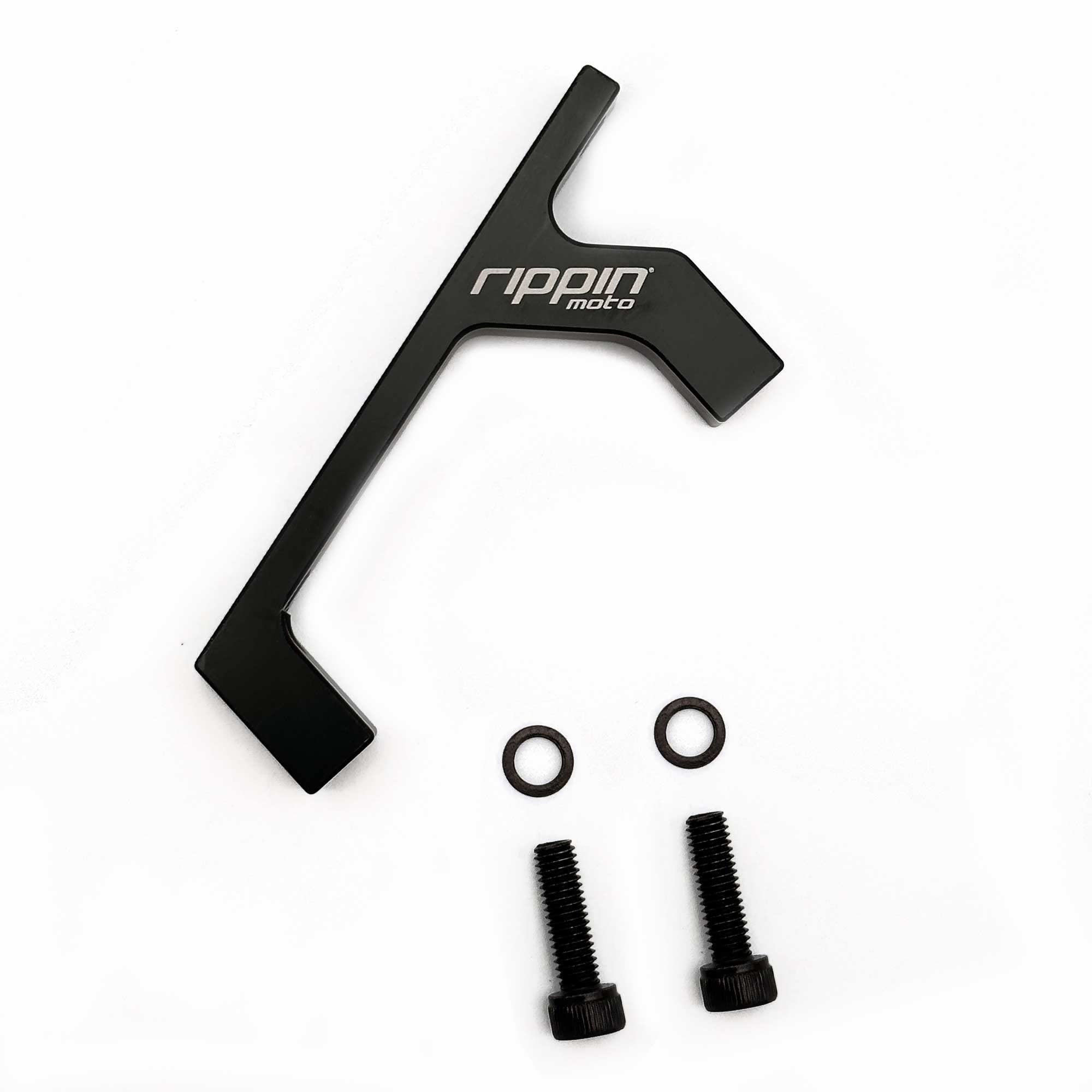 Rippin Moto Surron 250mm Front Caliper Adapter for Race Spec Brake Rotor | Compatible with 2022.5+ Surron Light Bee X, Talaria S