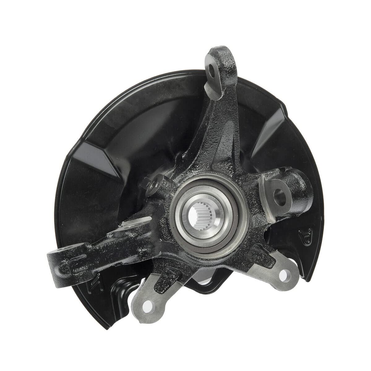 Autoshack Front Steering Knuckle & Wheel Bearing Hub Assembly Passenger Side Replacement For 2006 2007 2008 2009 2010 2011 Honda Civic 1.3L 1.8L Fwd Kn798452