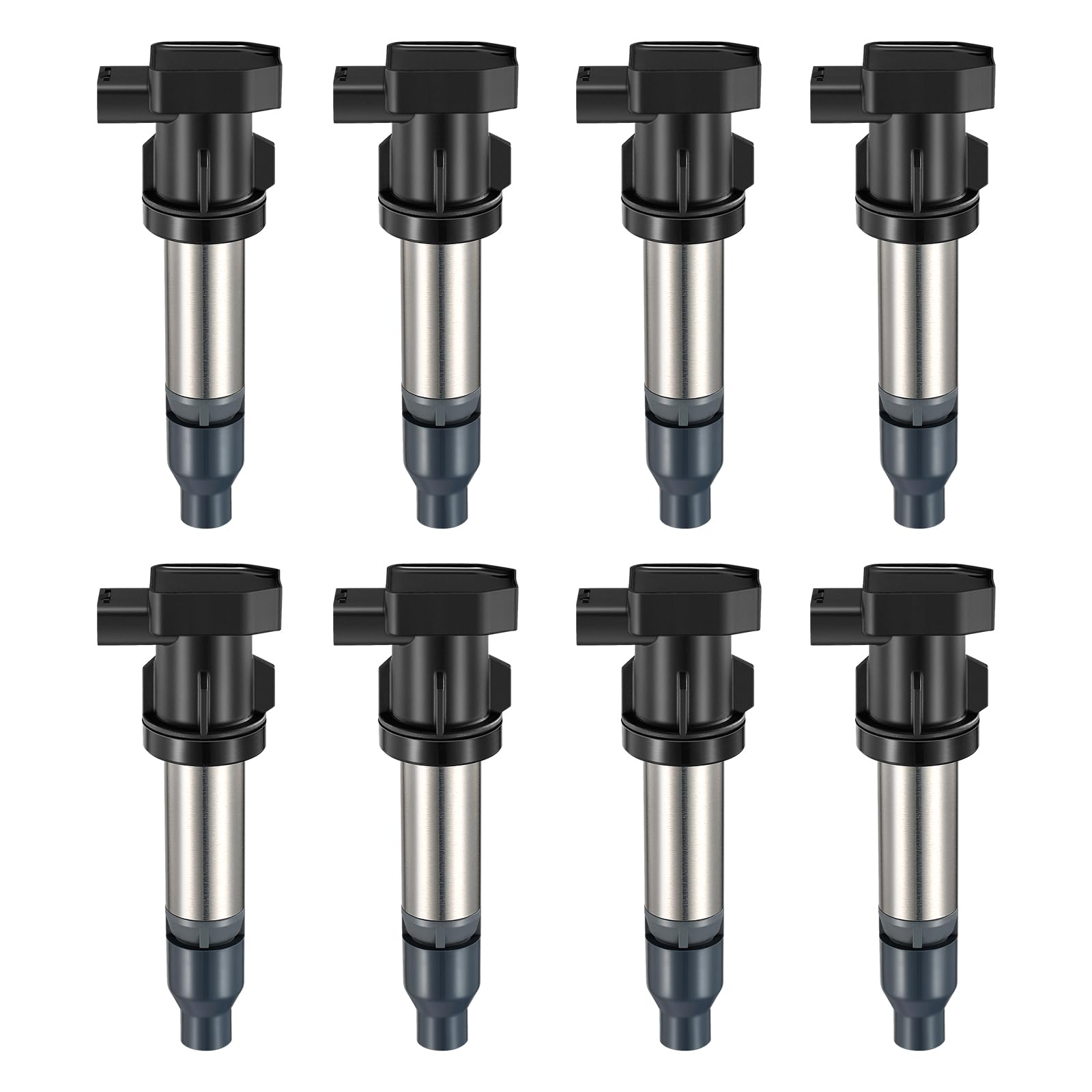 BDFHYK Ignition Coil Pack Set of 8 Compatible with Buick 07-11 Lucerne, Compatible with Cadillac 07-11 DTS,07-09 SRX, 07-10 STS,