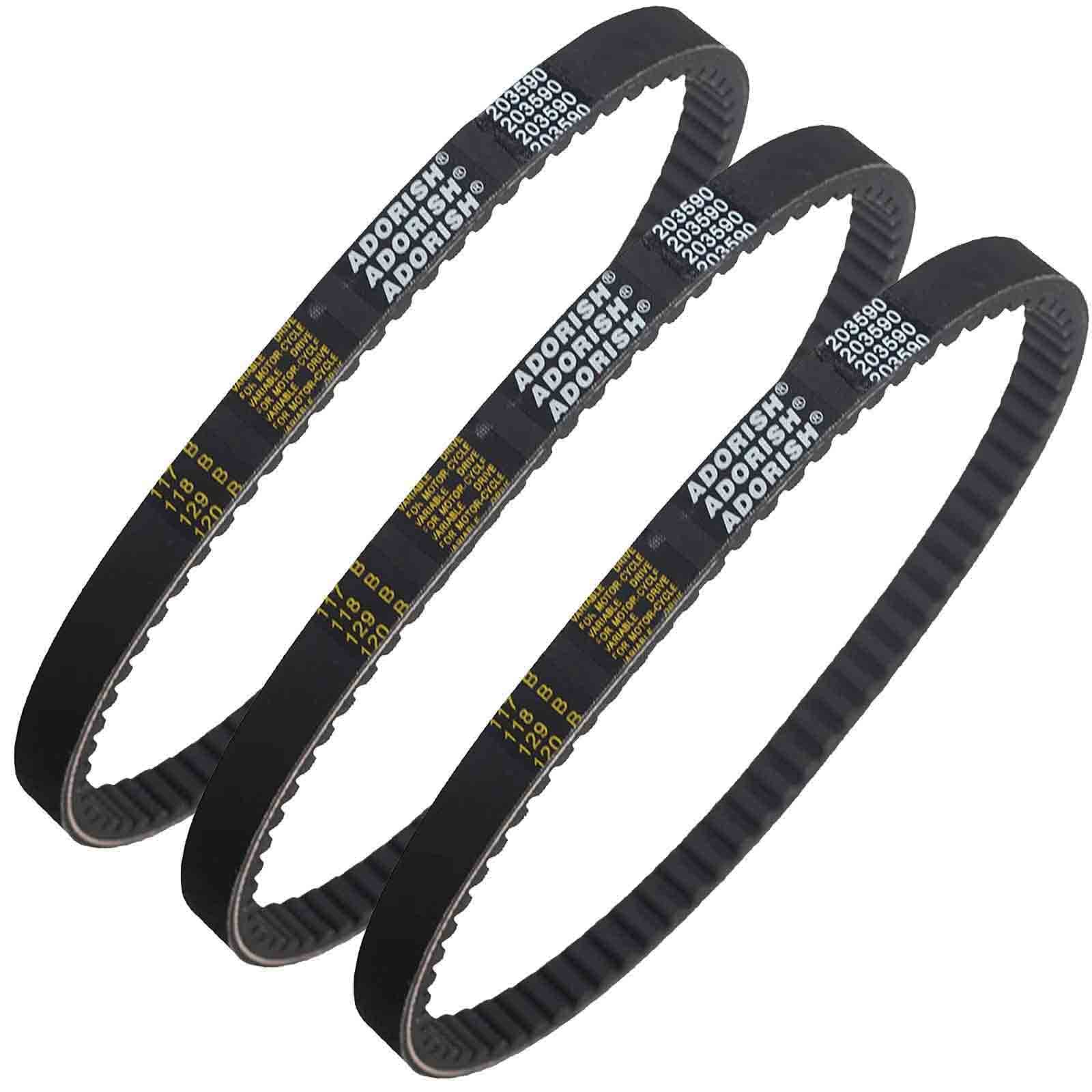 30 Series Go Kart Drive Belt Replacement For Comet 203590, Comet 203590A (Pack Of 3)