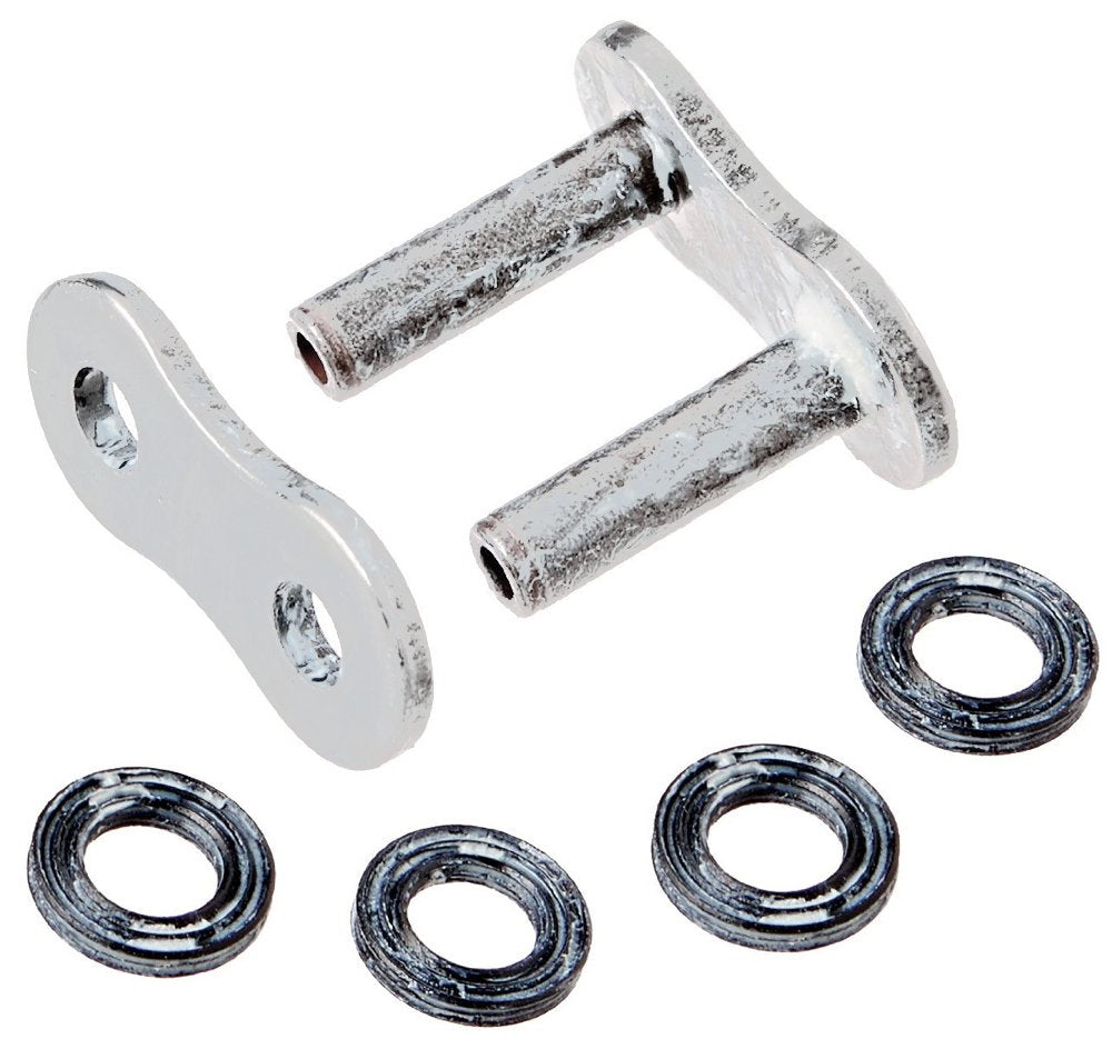 JT Chain JTC530X1RNNRL (530 Series) Nickel X-Ring Rivet Type Connecting Link