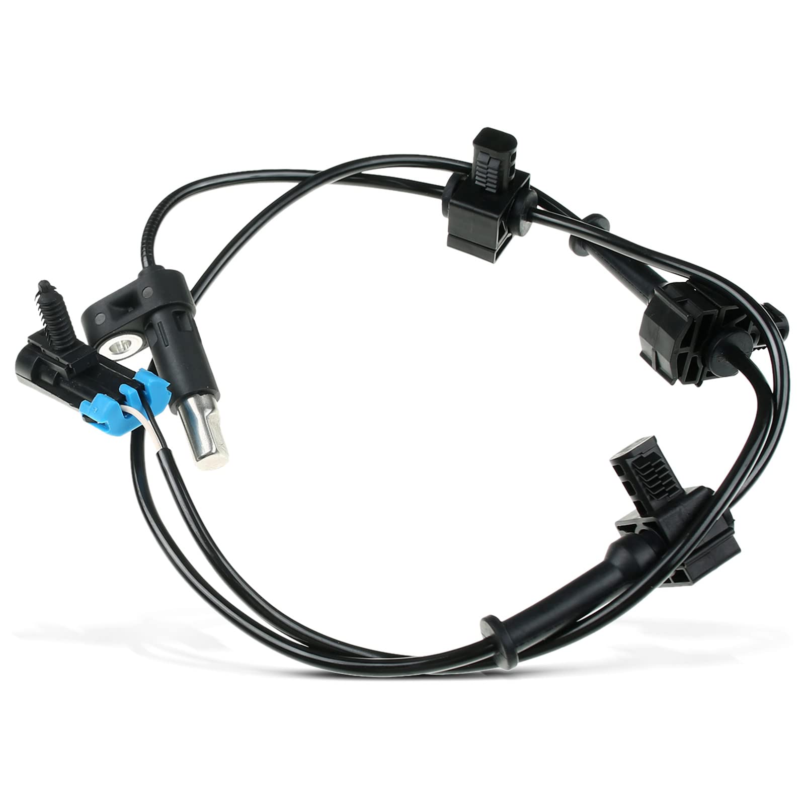 A-Premium ABS Wheel Speed Sensor Compatible with Chevy & GMC Models - Silverado 2500 2009, Silverado 2500 HD/Sierra 2500 HD 2009-2010 - Rear Driver or Passenger Side, Replace# 22740471, 25995533