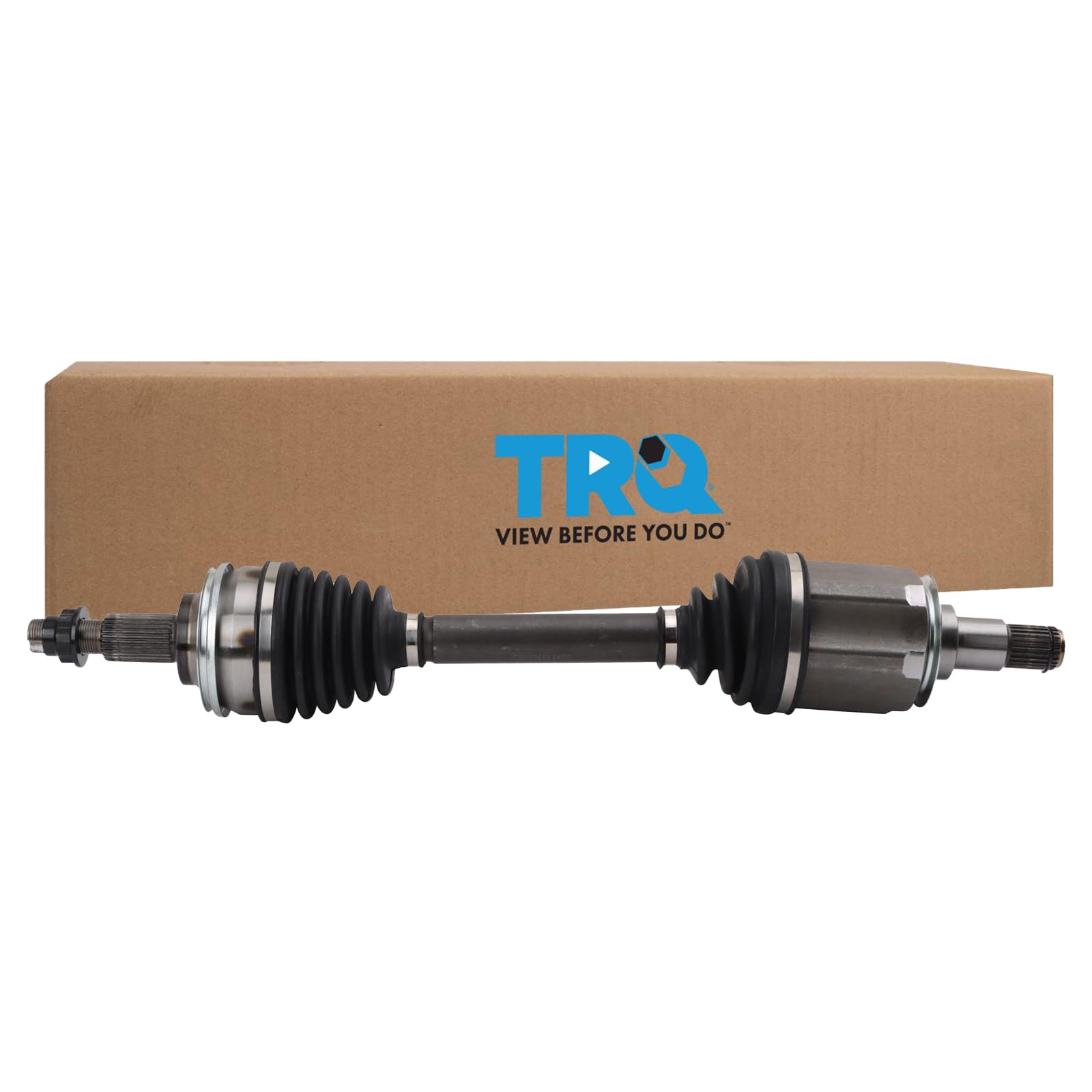 Trq Front Left Cv Axle Shaft Assembly Drivers Side Compatible With 2009-2017 Lexus Ls460 2008-2016 Ls600H