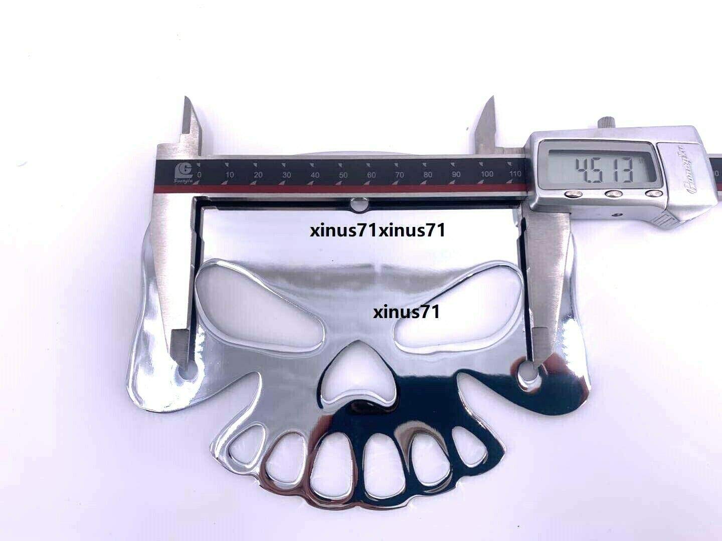 JMEI New Skull Mounting Bracket for 1997-2020 Harley Davidson Touring Models Sissy Bar Pad USA