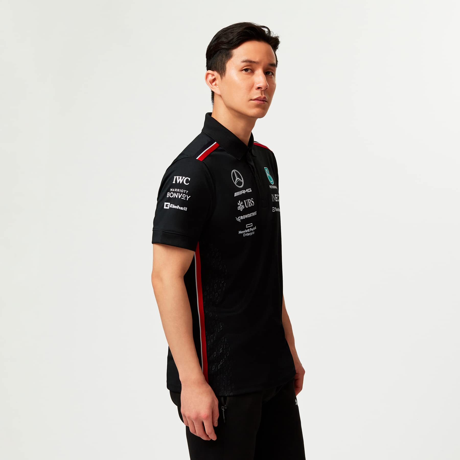 Mercedes Amg Petronas Formula One Team - 2023 Team Polo - Black - Men - Size: Xl