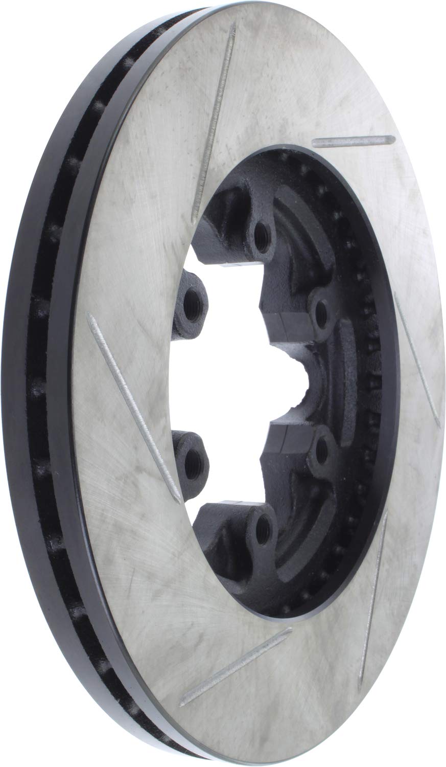 Stoptech 126.66056Sl Sport Slotted Brake Rotor; Front Left
