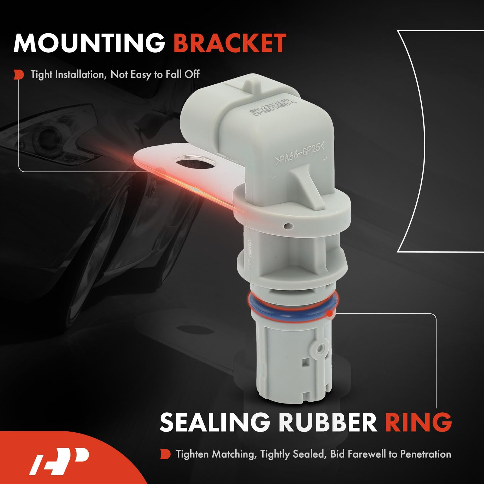 A-Premium Engine Crankshaft Position Sensor 12585546 Compatible With Chevrolet Silverado 1500 2500 3500, Impala, Monte Carlo, Tahoe & Gmc Sierra, Yukon & Buick Lacrosse & Cadillac & Pontiac, 2133520