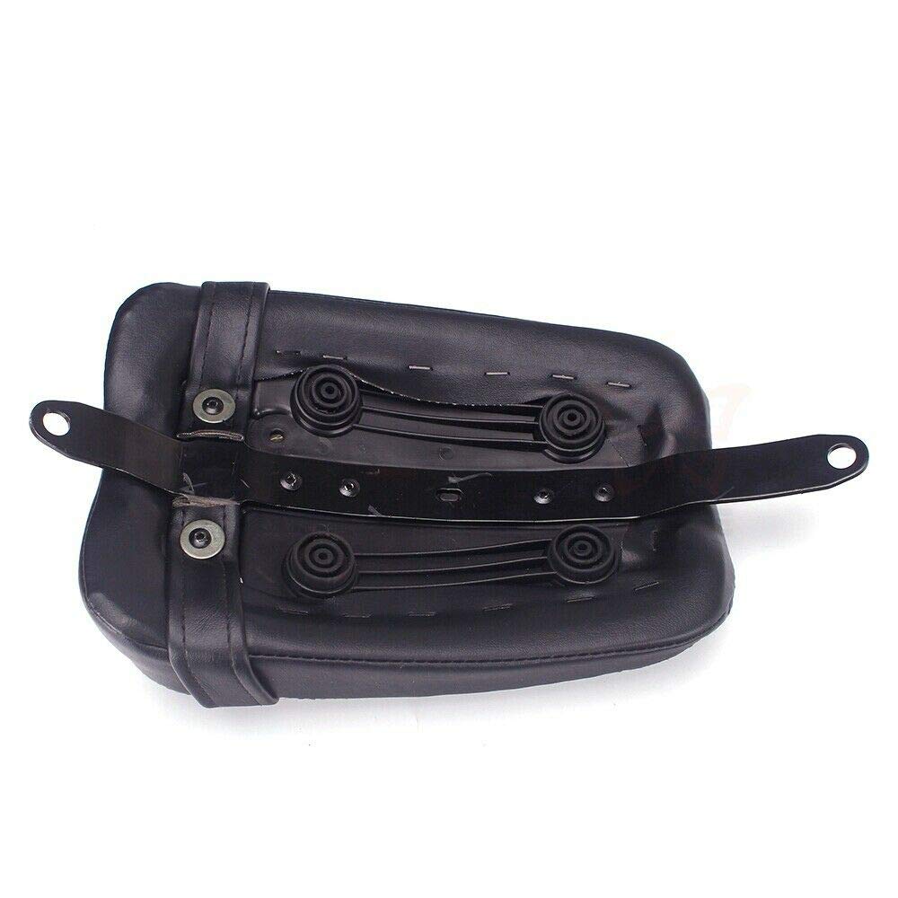 WOWTK Rear Passenger Seat Cushion Grid Seat Pad Fits for Harley Softail 2018-2024 Street Bob FXBB 18-later FXBB, FXST and '21-la