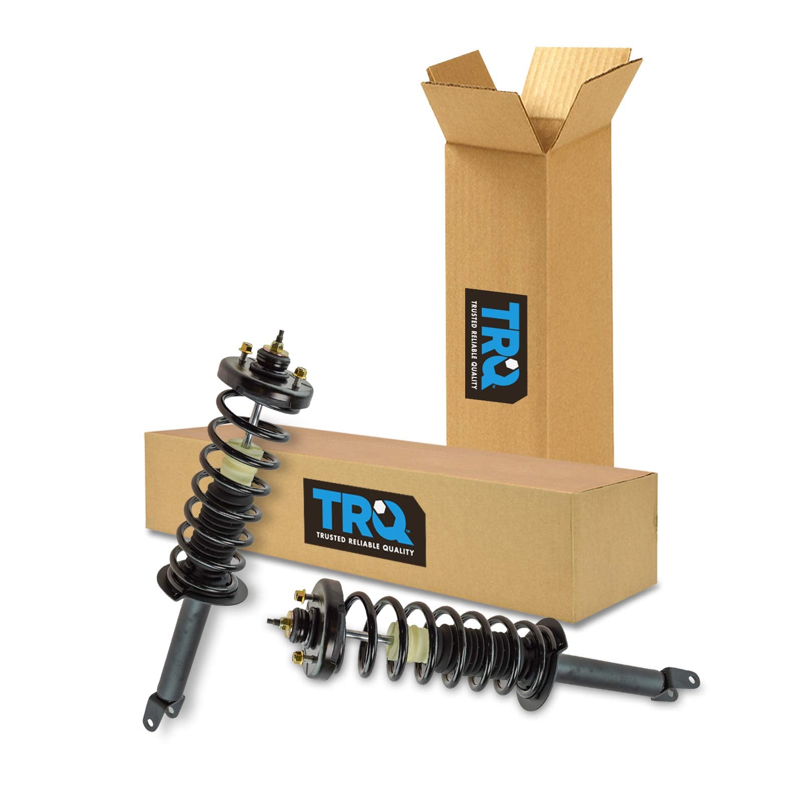 Trq Rear Strut & Coil Spring Assembly Set Driver & Passenger Sides Compatible With 08-12 Honda Accord
