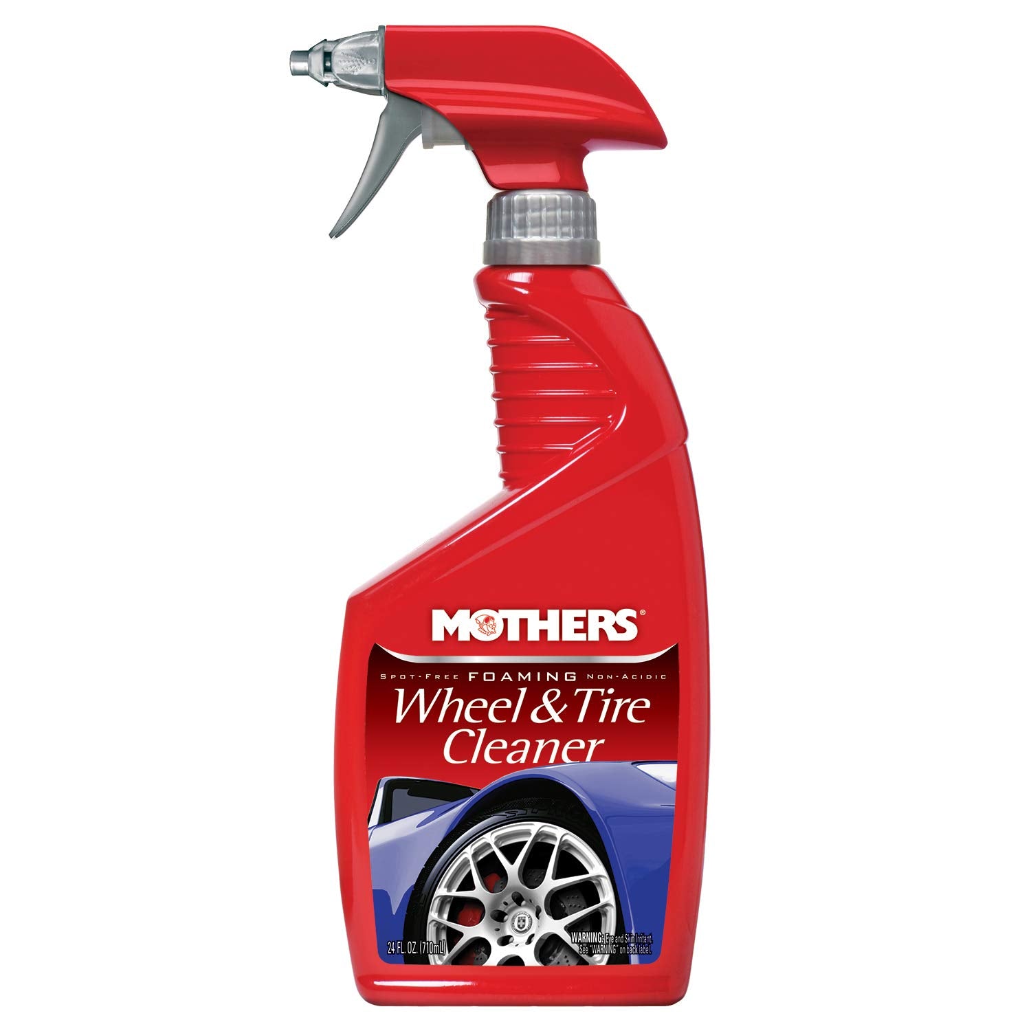 Mothers 05924-6 Foaming Wheel & Tire Cleaner - 24 oz., (Pack of 6)