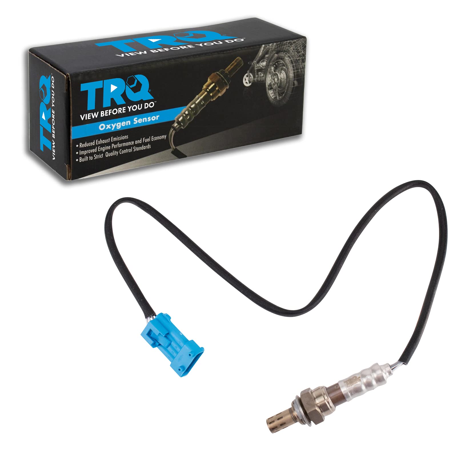 Trq Downstream O2 Oxygen Sensor Compatible With 2007-2015 Mini Cooper, 2011-2016 Countryman, 2013-2016 Paceman