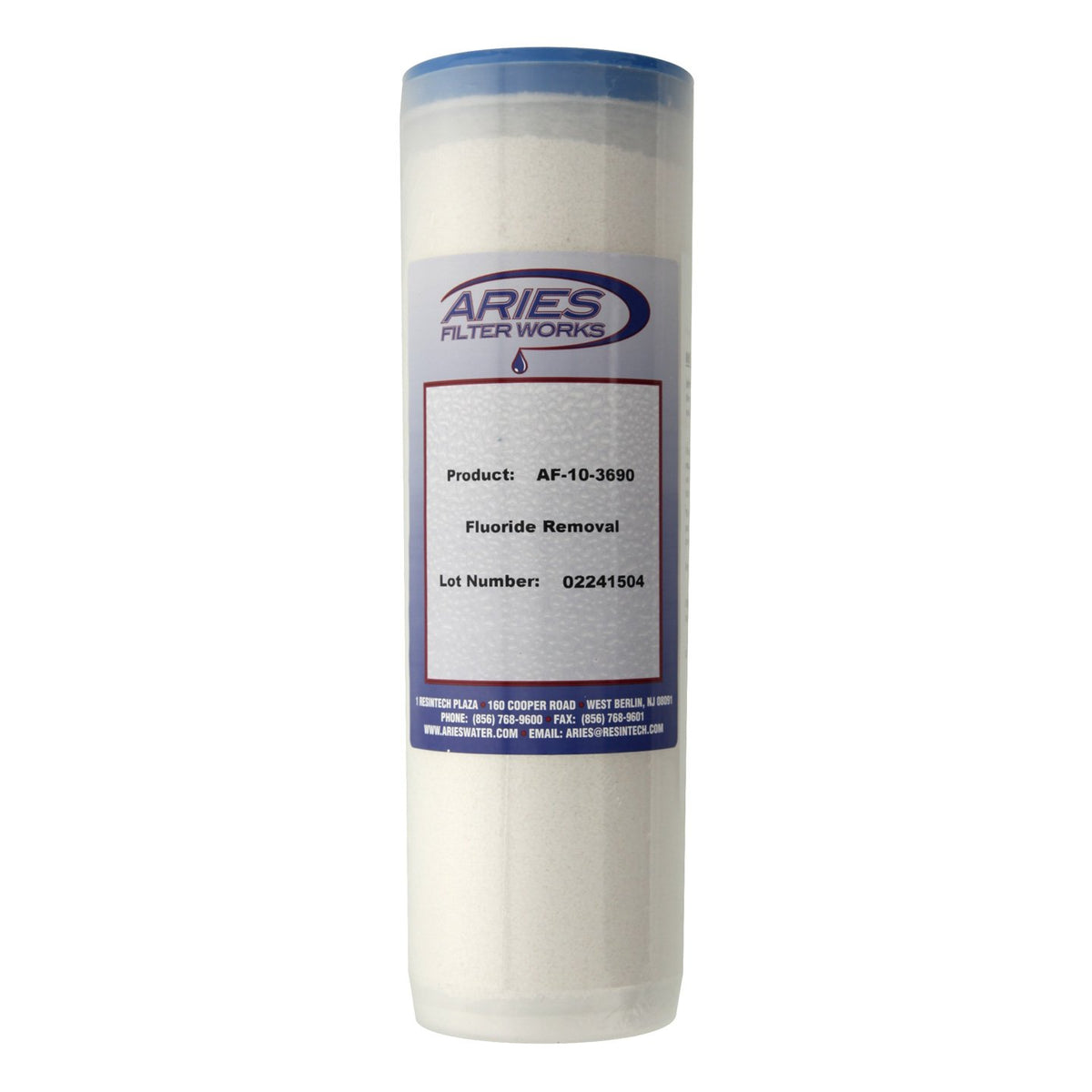 Aries Af-10-3690 Fluoride Removal Water Filter Cartridge