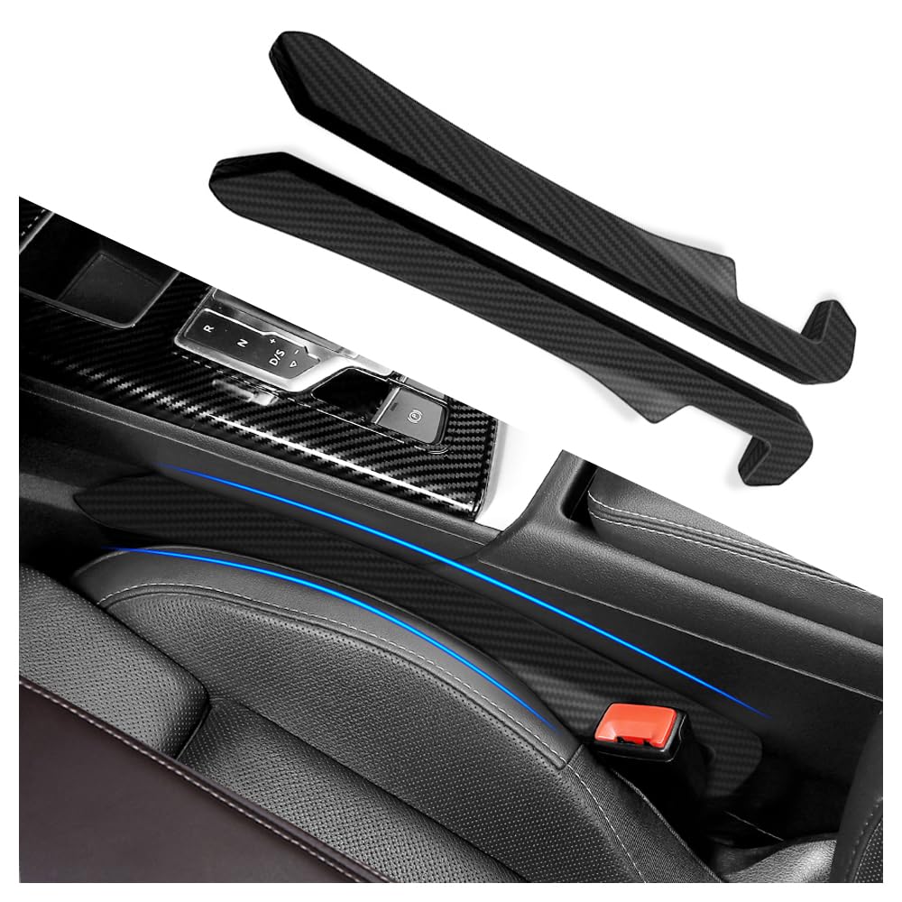 Ihotder 2Pcs Car Seat Gap Filler,Super Flexible Car Side Seat Gap Filler Ccar Interior Accessories,Universal Car Organizer Betwe