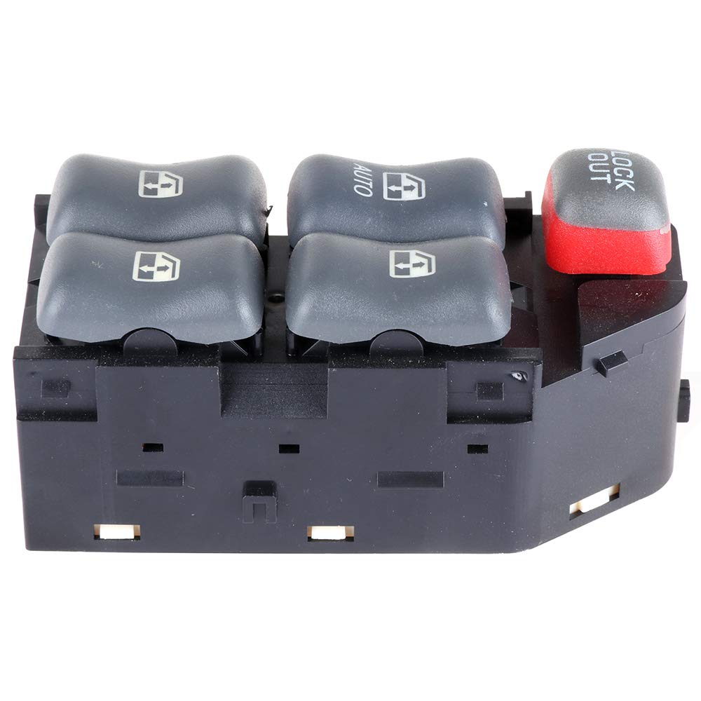 Ineedup Window Switch Driver Side Power Window Switch Fits For Pontiac Grand Prix 1997-2003 Oe 10290244 901-023