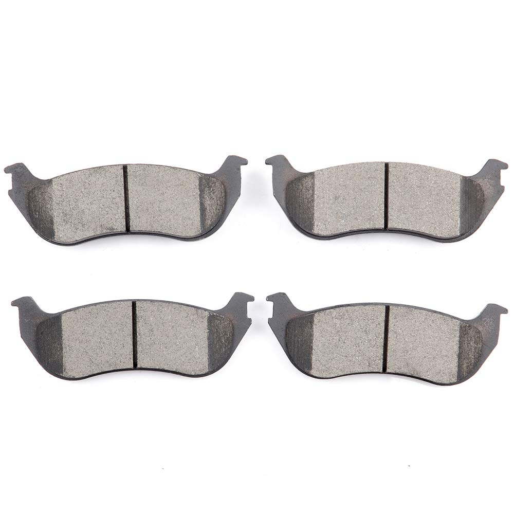 Cciyu D881 Ceramic Rear Brake Pad Set Fit For 2002-2005 For Ford Explorer,2002-2005 For Mercury Mountaineer