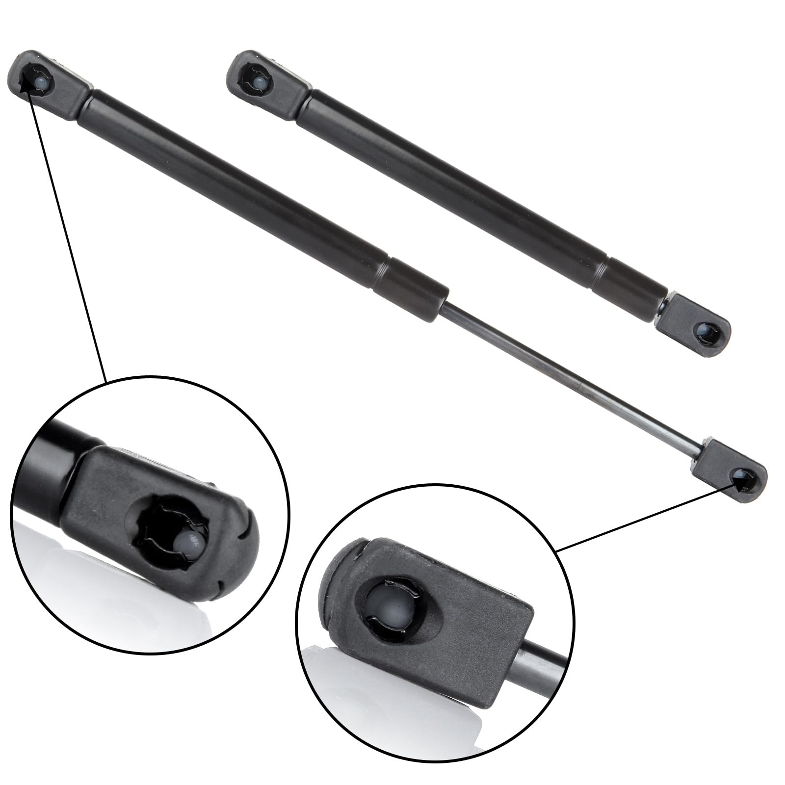 Scitoo 4066 11.28Inch Lift Supports Fit For Chevrolet Corvette 1997-2013 Rear Left And Right Trunk Shock Struts 2Pcs