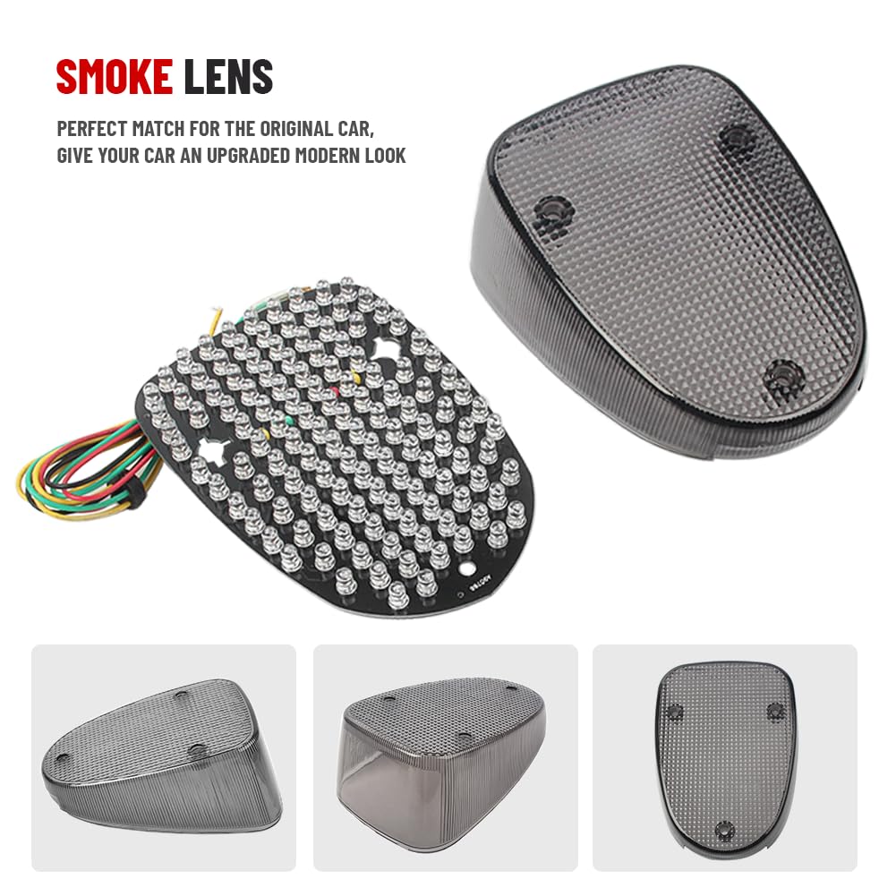 GZYF Scooter Brake Turn Signal Tail Light Integrated Led Lamp For Yamaha Royal Star XVZ1300 1996-2013, for Yamaha V-Star 650 XVS650 Classic 1998-2010