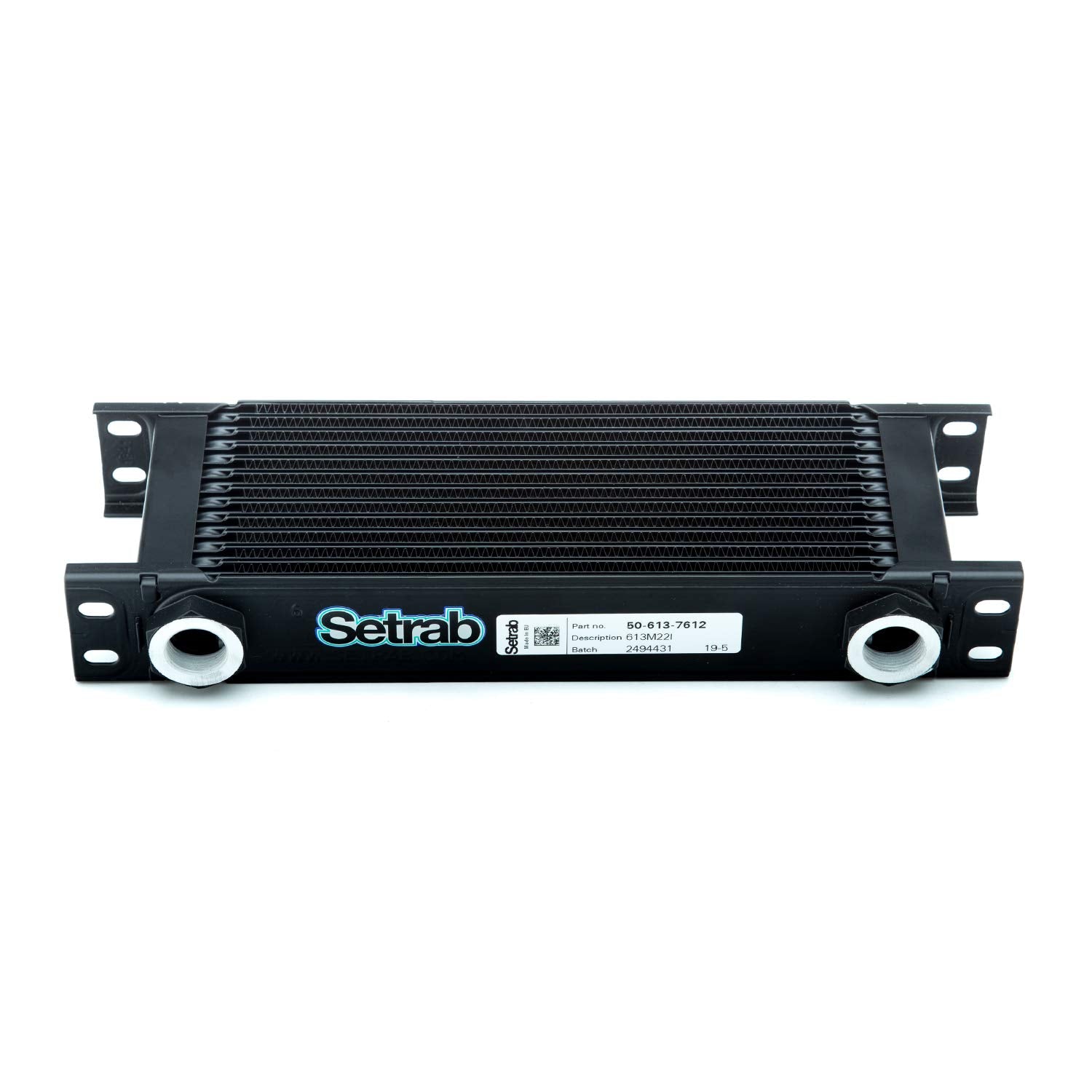Setrab 6 Series Proline Engine Oil Cooler, 13 Row With M22 Ports