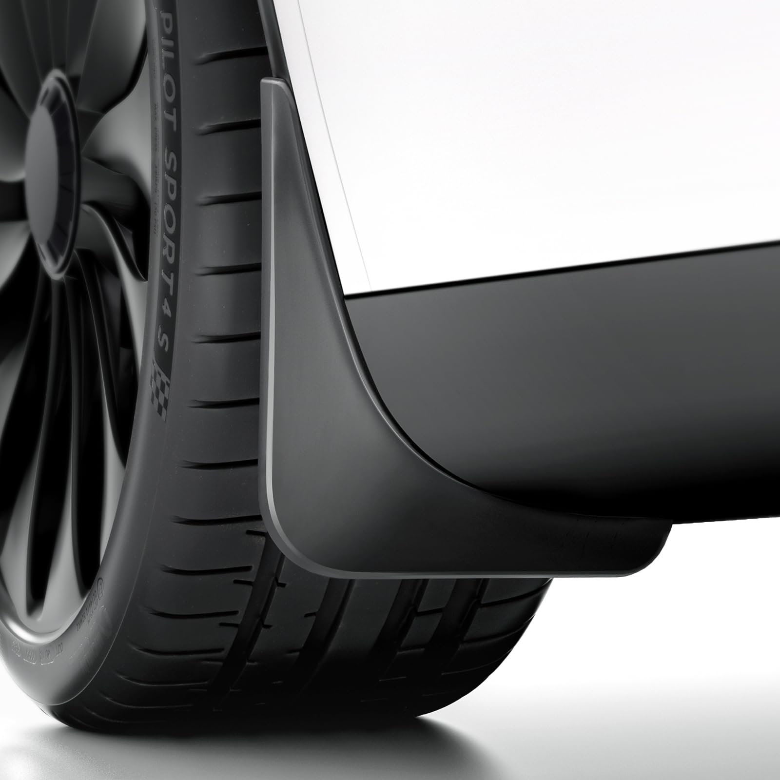 Reevaa 2025 Tesla Model Y Accessories - Mud Flaps [No Drilling Required] All-Weather Mud Guard Body Kits For Model Y 2020-2025,