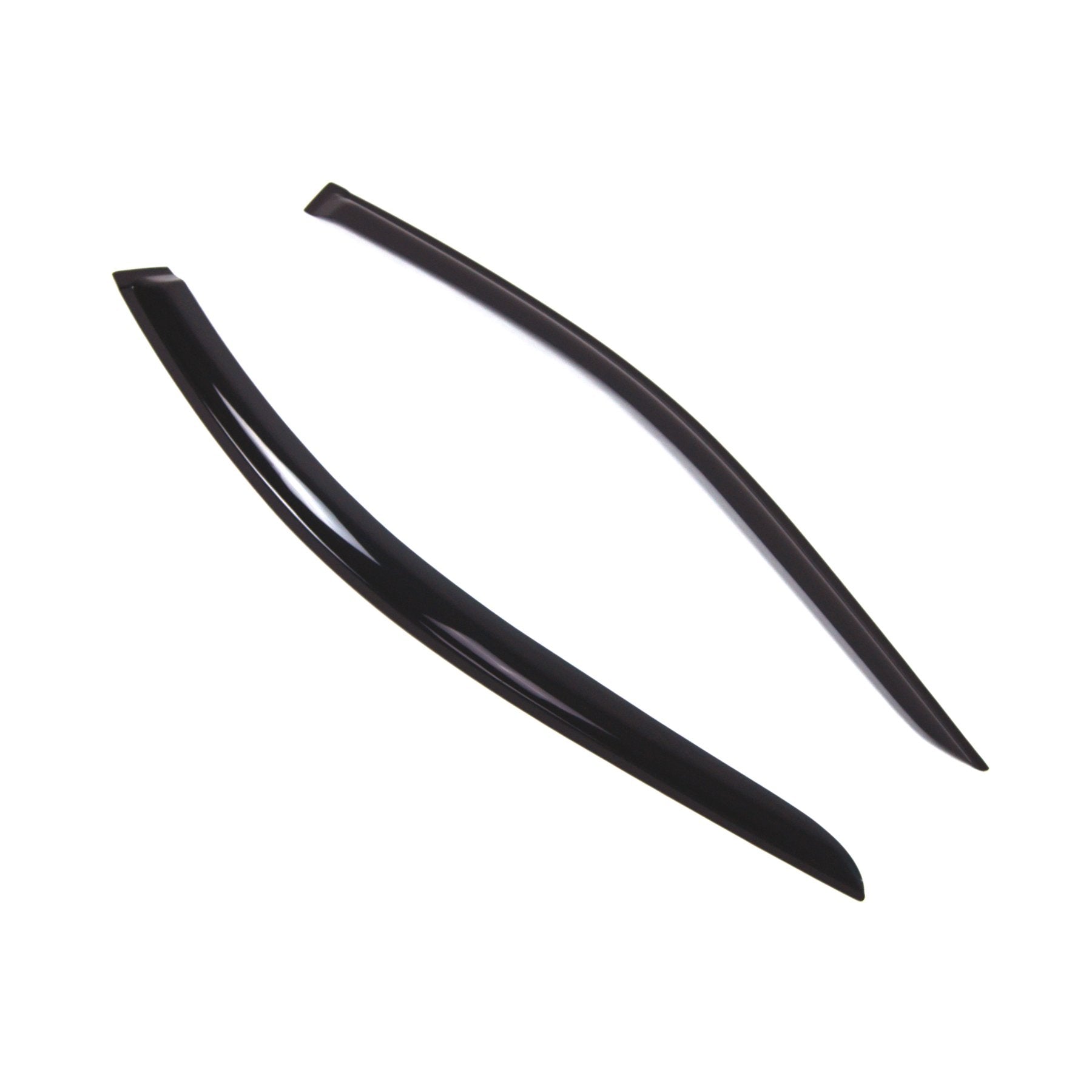 Tuningpros Outside Mount Window Vent Visors Rain Guards Compatible With Honda Accord Coupe 2003-2007 | Side Window Wind Deflecto