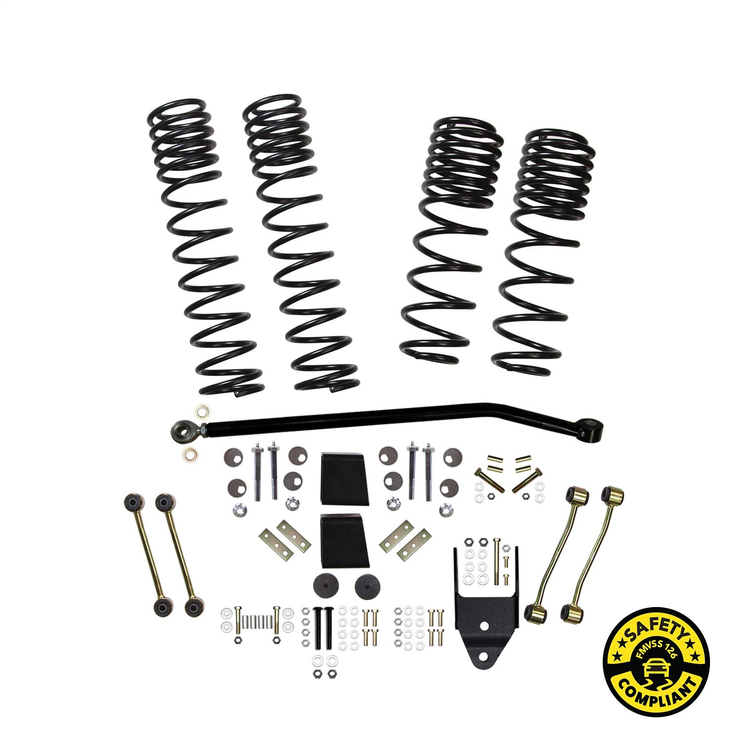 Skyjacker Suspension 4 In. Component Box W/Dual Rate Long Travel Coil Springs - 18-22 Jeep Wrangler - Jl40Blt