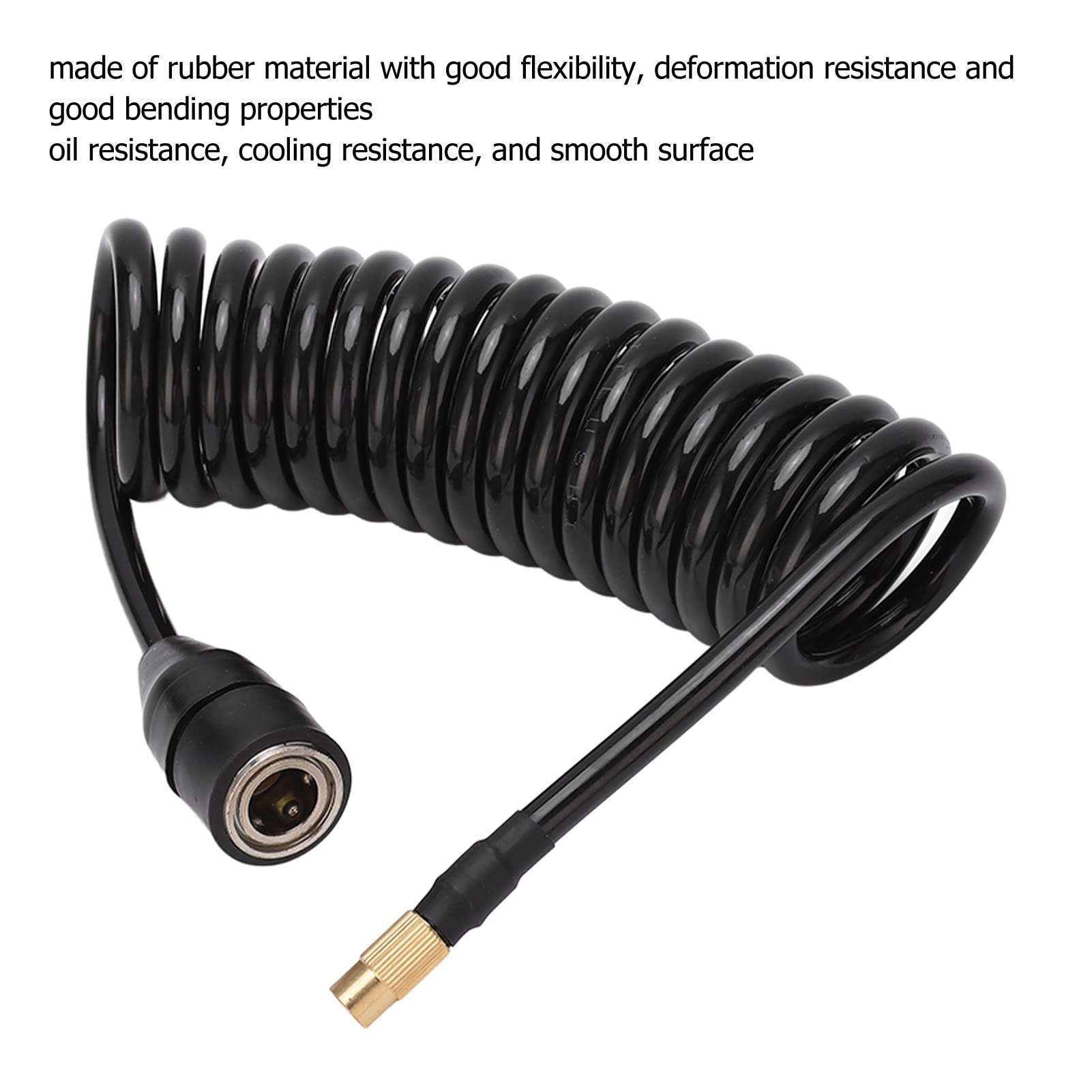 Tire Inflator Extension Tube, Car Air Pump Hose 9.84Ft Ps20 Female Plug Inflator Extension Tube For Cars, Motorcycles And Bicycl